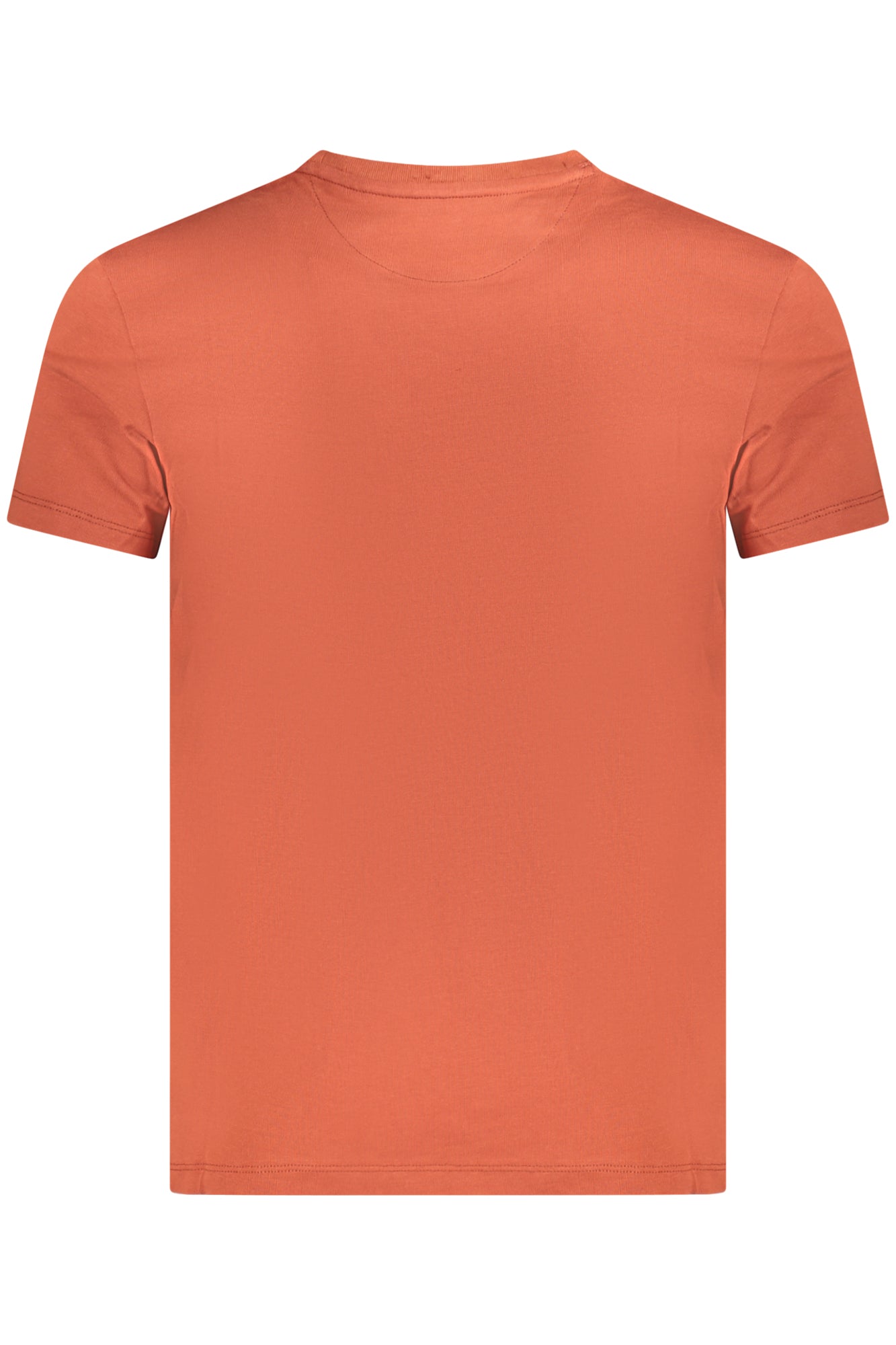 TB0A2BPR_MAEOD – Herren Slim Fit Kurzarm-T-Shirt Braun mit Stickerei und Rundhals – Größe: M, L, XL, 2XL, 3XL – Farbe: Marrone