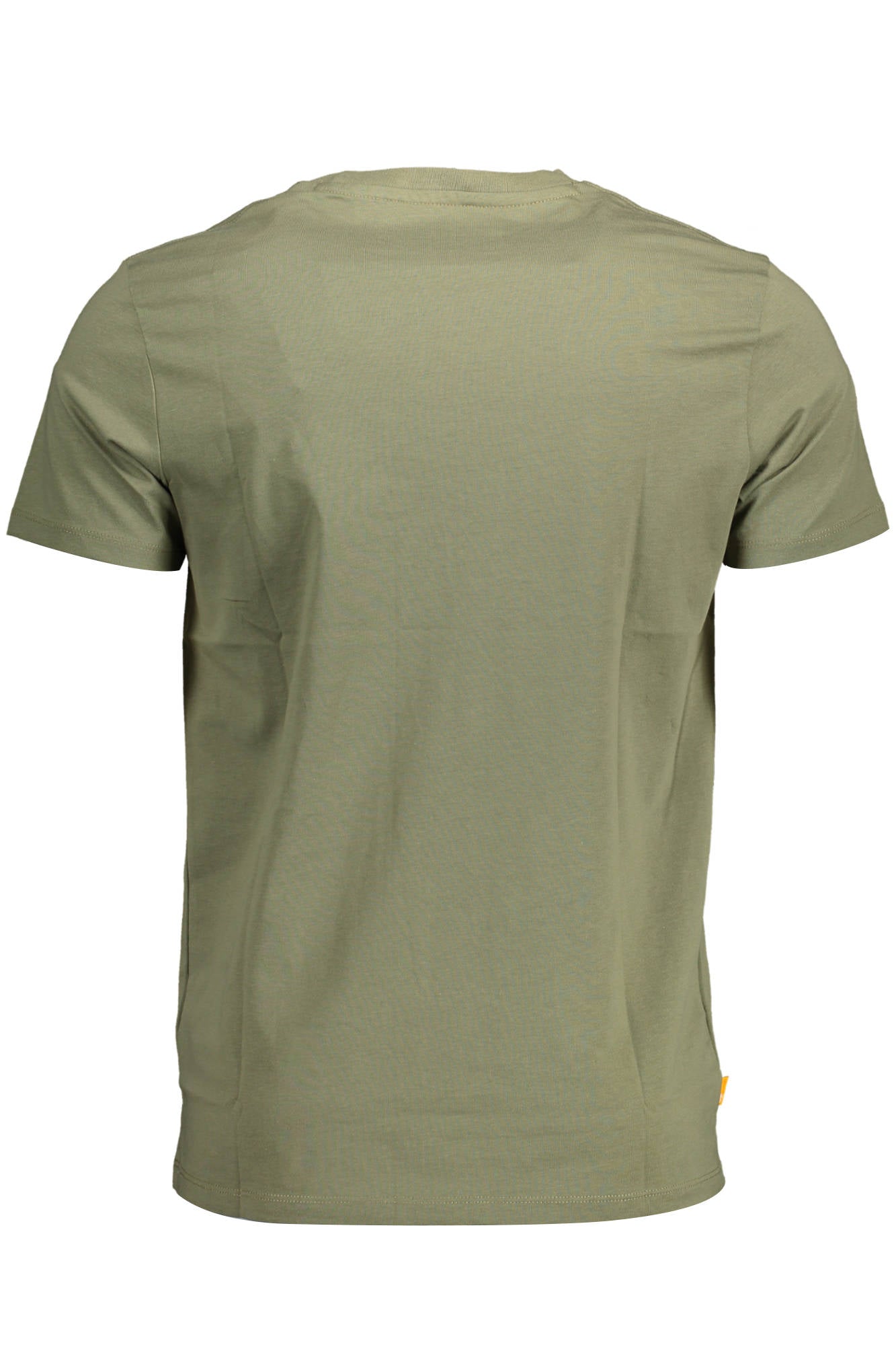 TB0A2BRN_VERDE_590 – Herren Bio-Baumwoll T-Shirt in Grün - Regular Fit mit Logodruck – Größe: S, XL, 2XL, L – Farbe: Verde