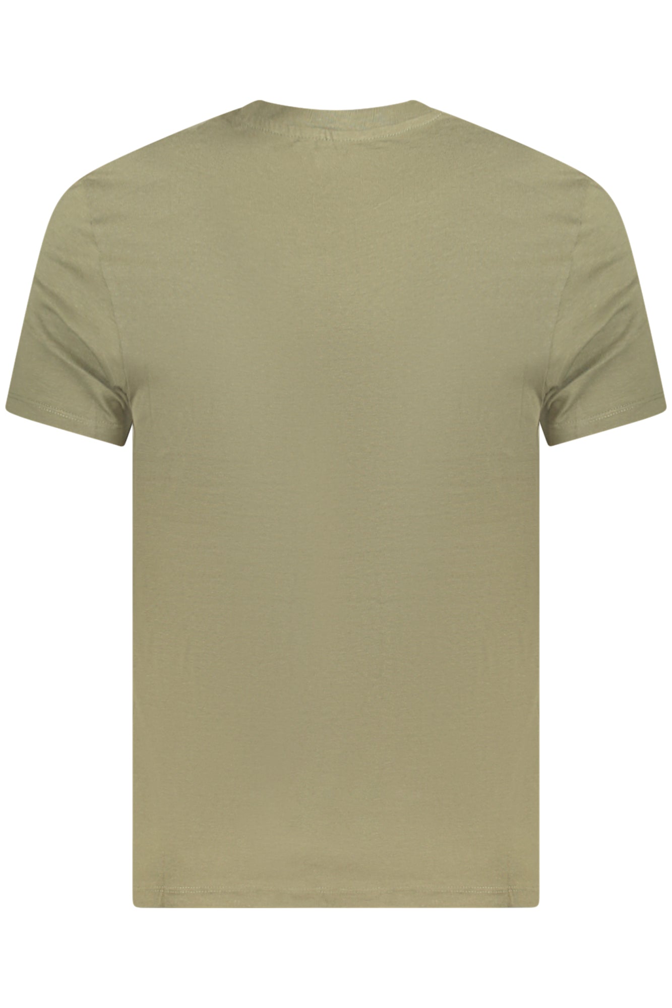 TB0A2BR3_VEAR5 – Grünes Slim-Fit Herren T-Shirt aus Bio-Baumwolle mit Stickerei – Größe: M, L – Farbe: Verde