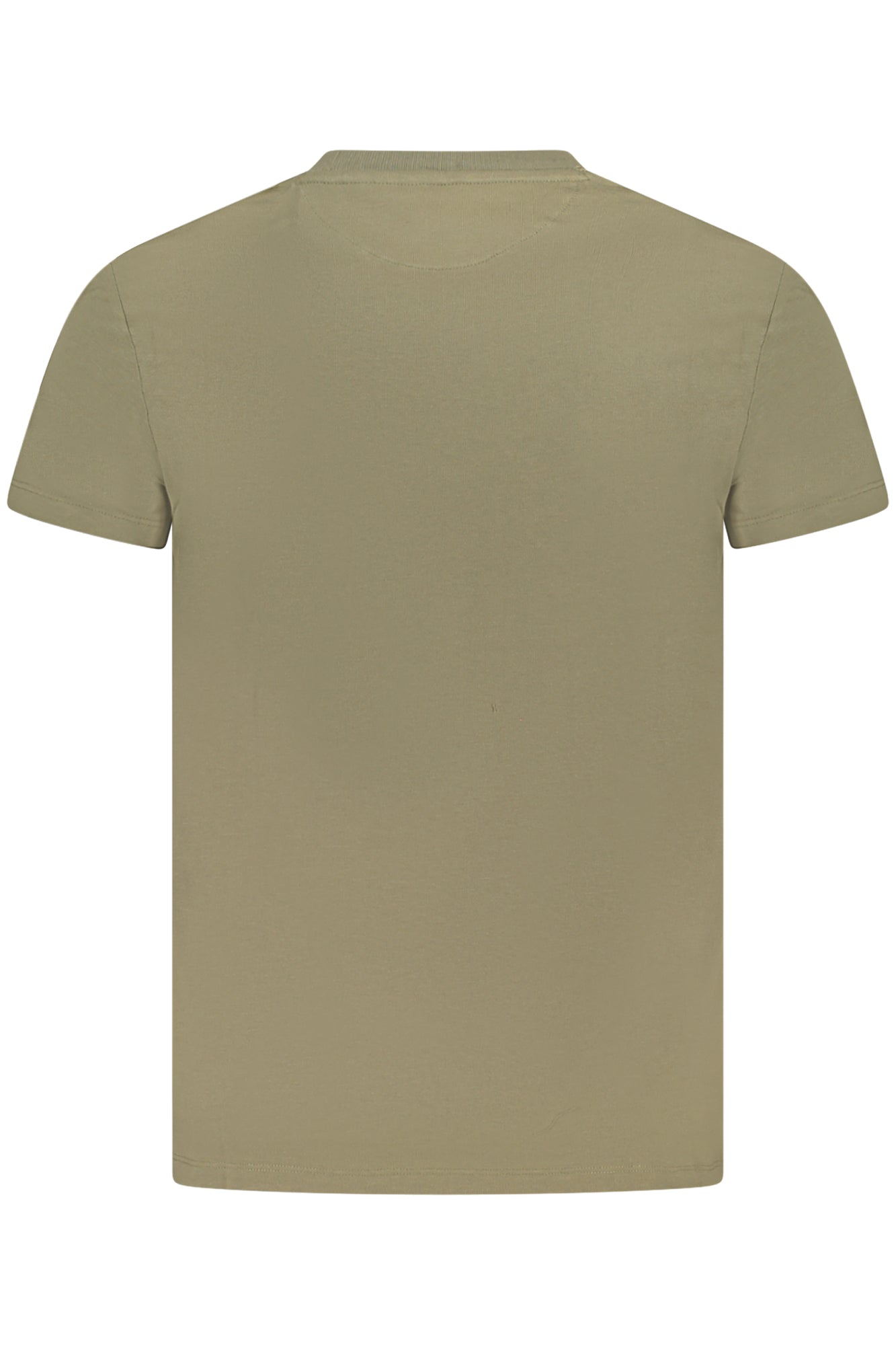 TB0A2BPR_VEAR5 – Grünes Slim Fit Herren T-Shirt mit Stickerei und Rundhalsausschnitt – Größe: S, M, L, XL, 2XL, 3XL – Farbe: Verde