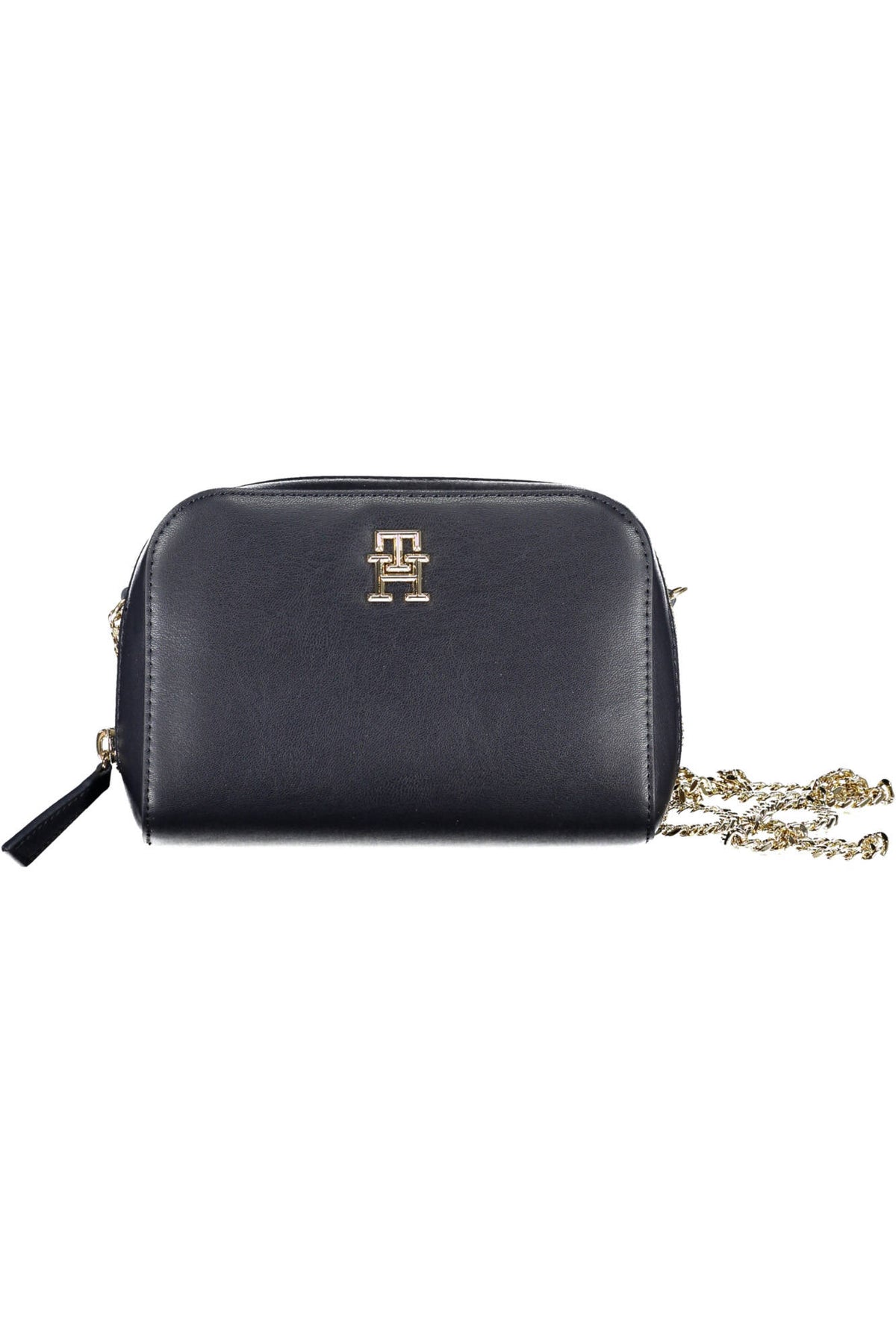 AW0AW14871_F197AAE_BLUDW6 – Damentasche Blau mit Kette - Modische Schultertasche mit Logo – Größe: UNI – Farbe: Blu