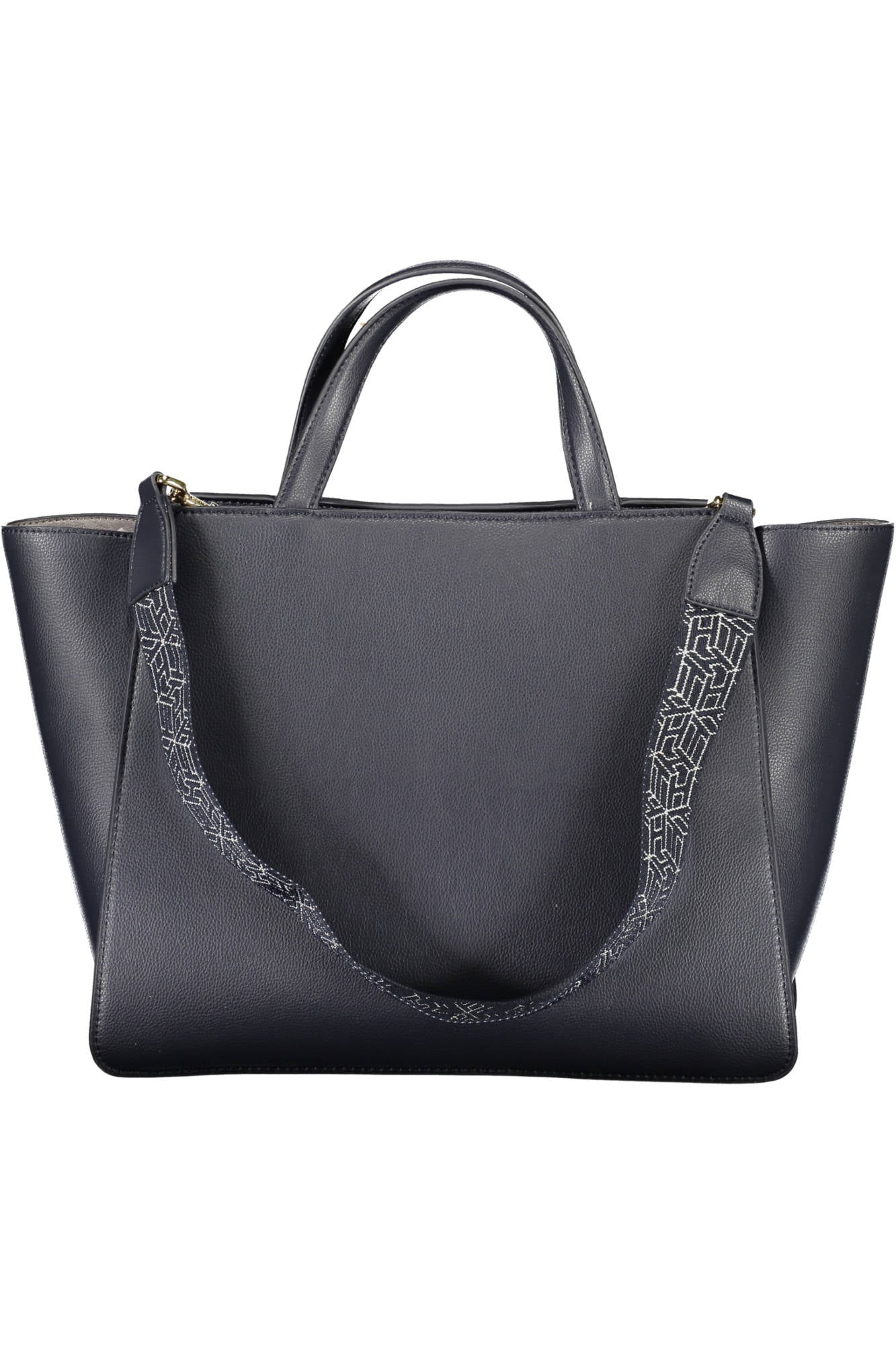 AW0AW12014_BLU_C7H – Elegante Blaue Damenhandtasche mit Schulterriemen aus Recyclingmaterial – Größe: UNI – Farbe: Blu