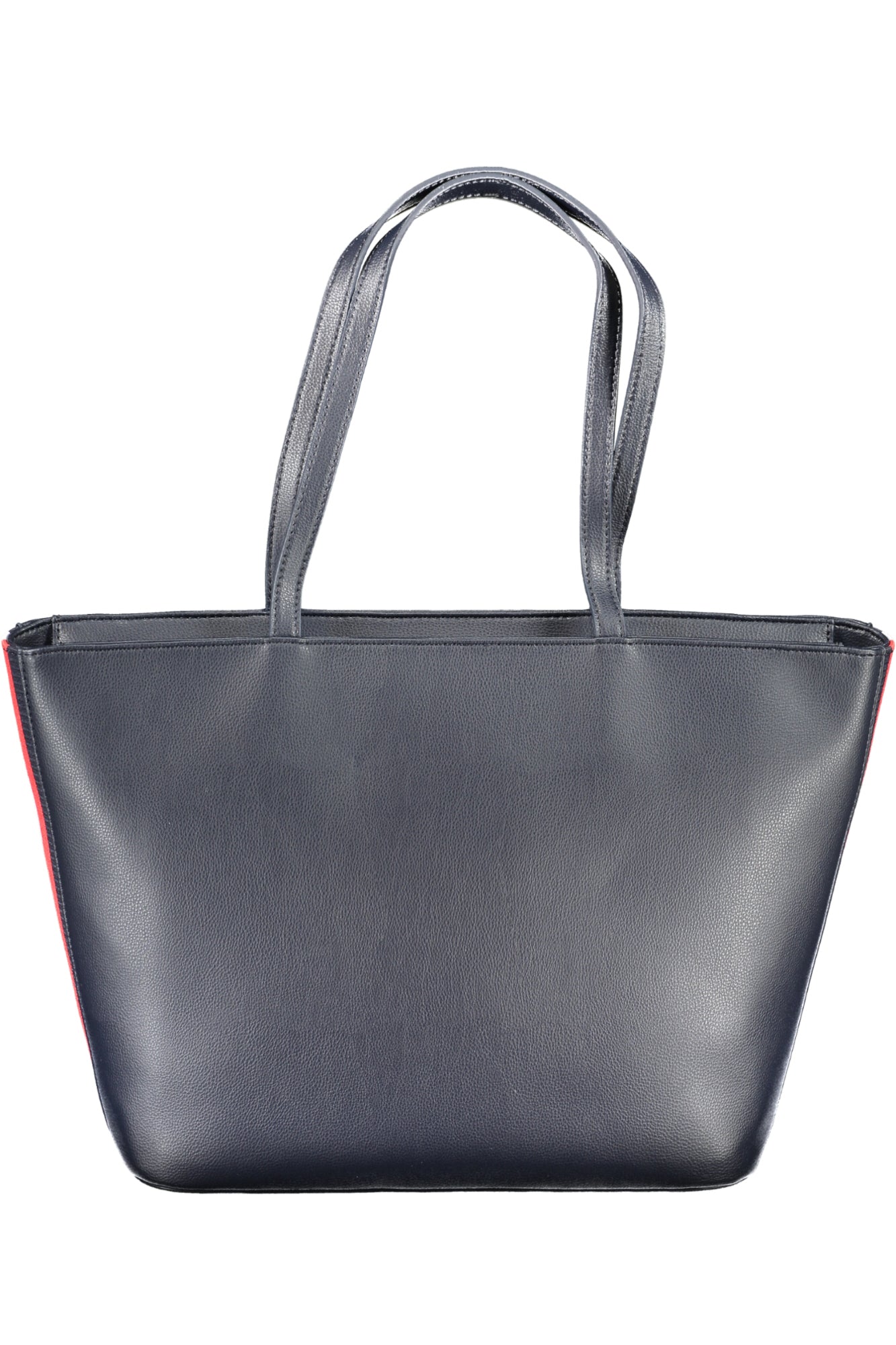 AW0AW16089_BLDW6 – Blaue Damentasche mit Schulterriemen, Reißverschluss & Kontrastdetails – Größe: UNI – Farbe: Blu