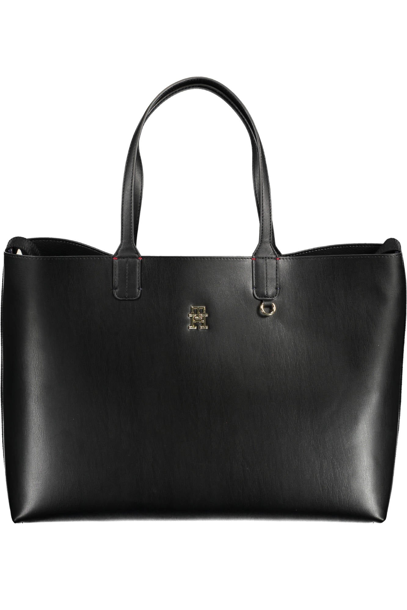 AW0AW14182_NERO_BDS – Elegante schwarze Damenhandtasche mit Schulterriemen und Pochette – Größe: UNI – Farbe: Nero