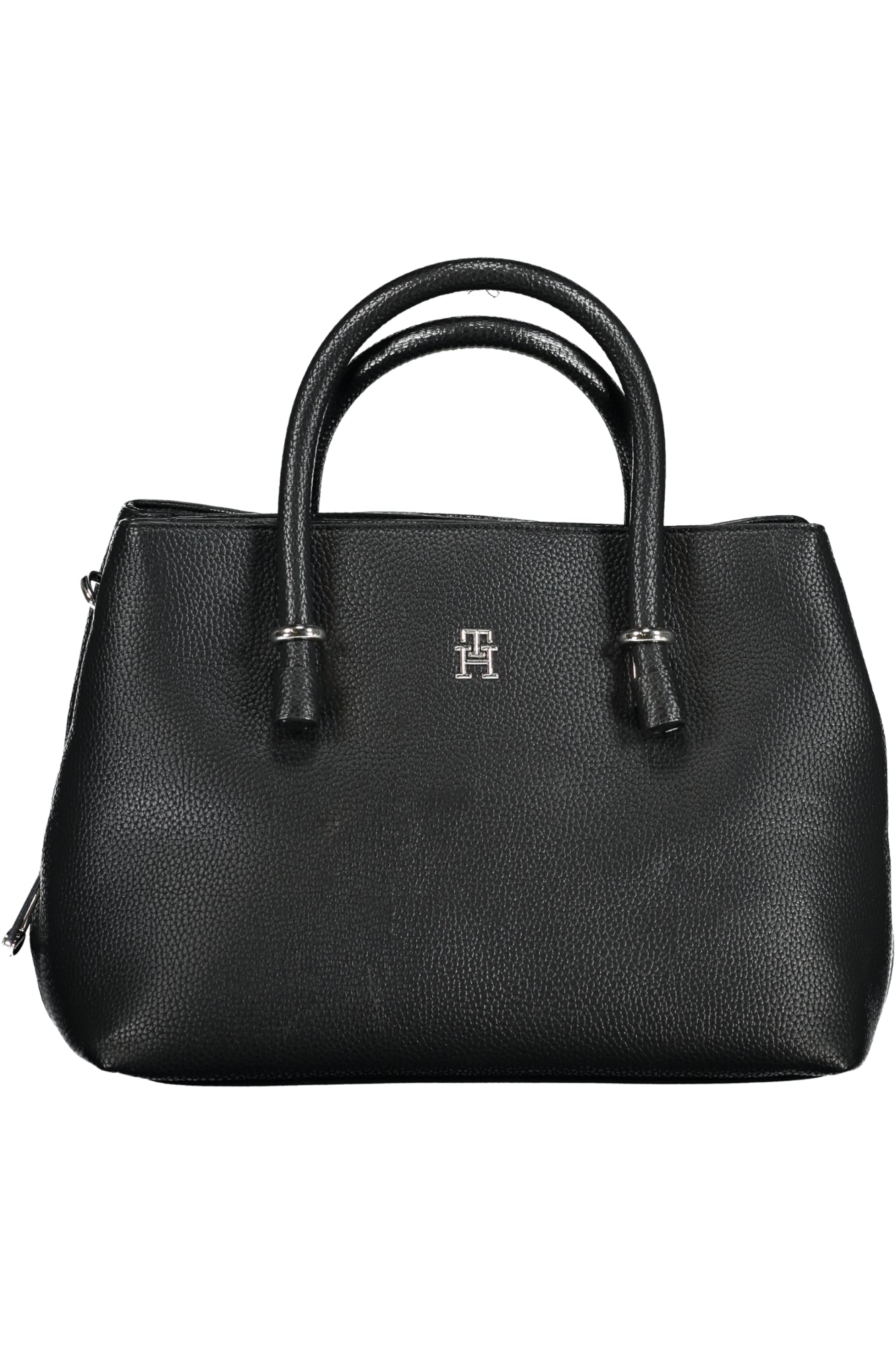 AW0AW15224_NEBDS – Eleganter Schwarzer Shopper: Vielseitig mit Kontrastdetails & Taschen – Größe: UNI – Farbe: Nero