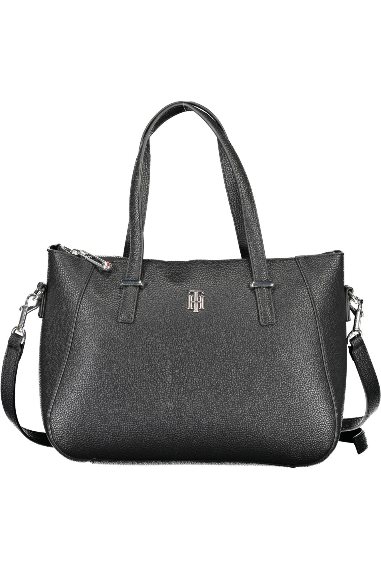 AW0AW12011_NERO_BDS – Elegante Damen Tasche Schwarz – Flexibel mit Henkel & Schulterriemen – Größe: UNI – Farbe: Nero
