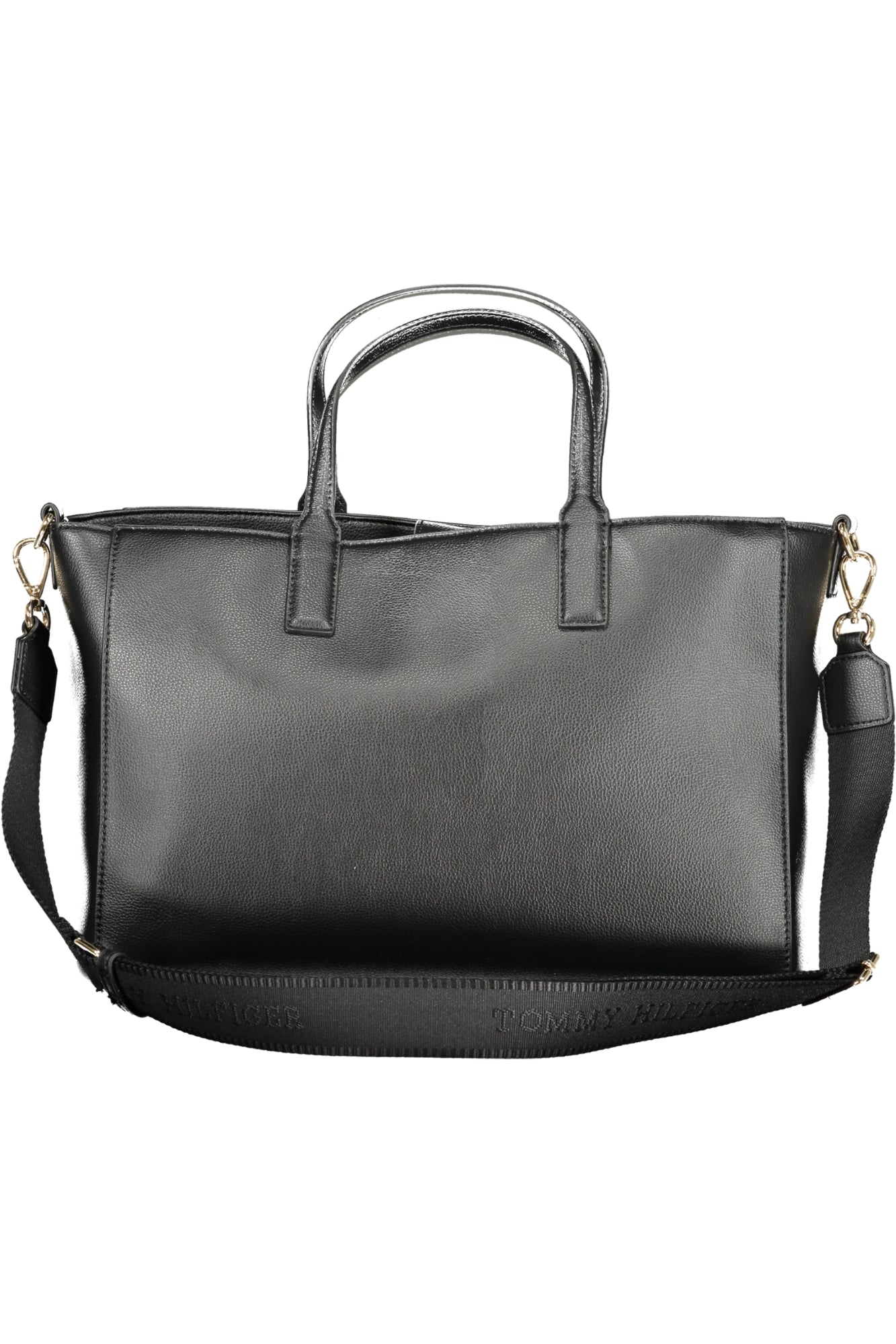 AW0AW17330_NEBDS – Elegante schwarze Damentasche: Vielseitig & Nachhaltig mit Reißverschluss – Größe: UNI – Farbe: Nero