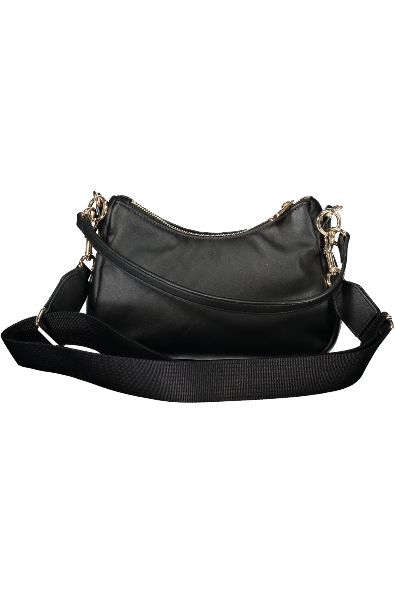 AW0AW16476_NEBDS – Elegante, nachhaltige schwarze Schultertasche mit verstellbarem Gurt – Größe: UNI – Farbe: Nero