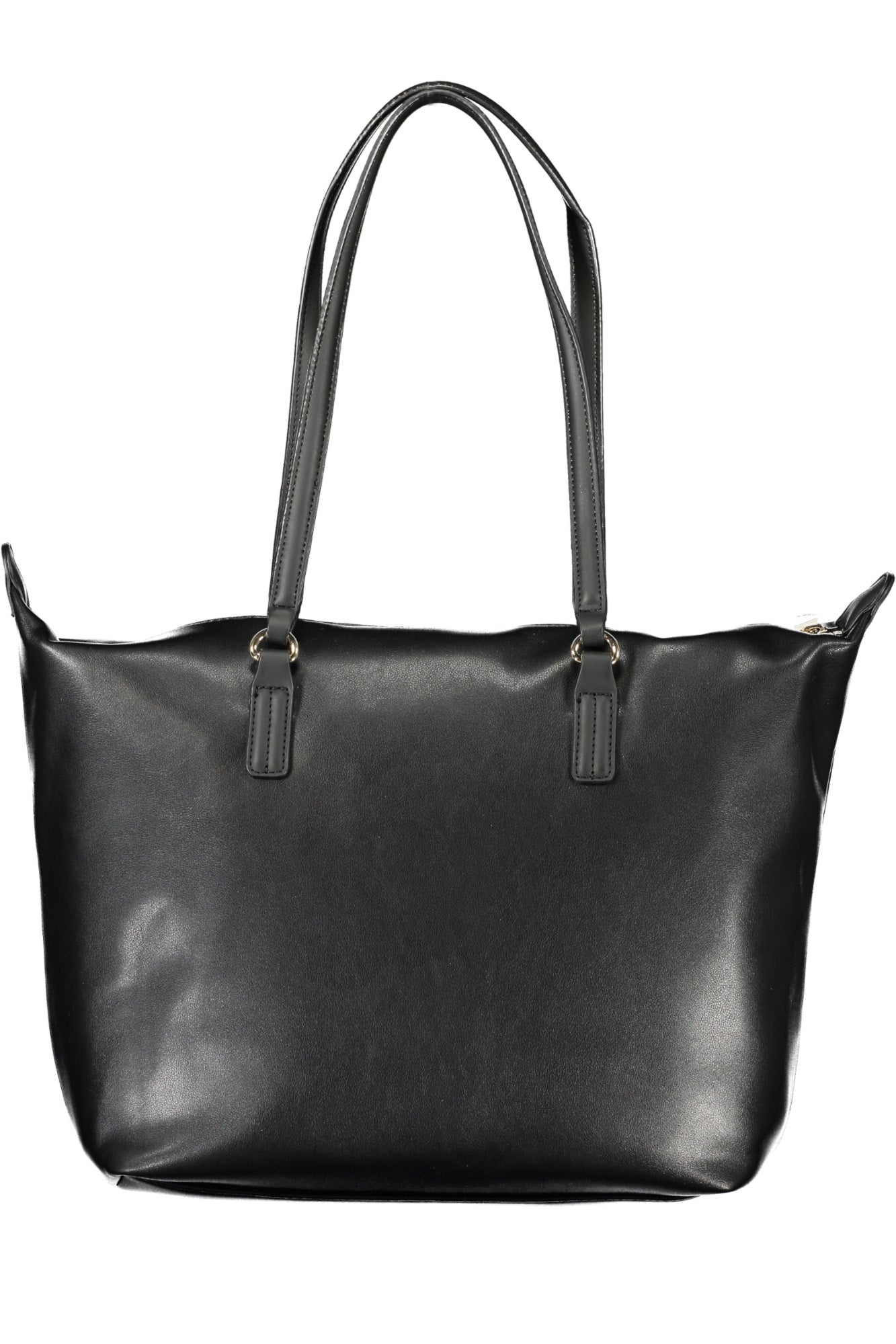 AW0AW15856_NEBDS – Elegante Schwarze Damentasche – Schultertasche mit Logo und Reißverschluss – Größe: UNI – Farbe: Nero