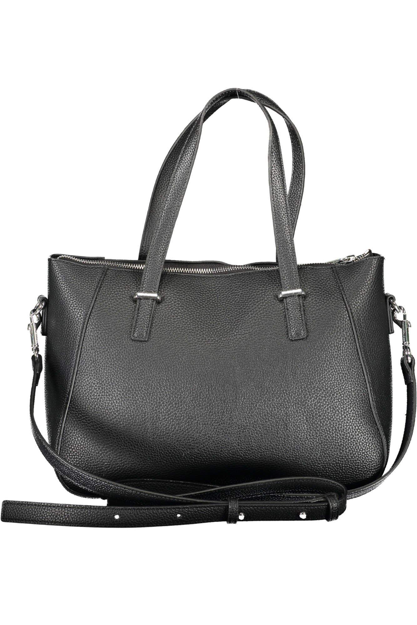 AW0AW12011_NERO_BDS – Elegante Damen Tasche Schwarz – Flexibel mit Henkel & Schulterriemen – Größe: UNI – Farbe: Nero