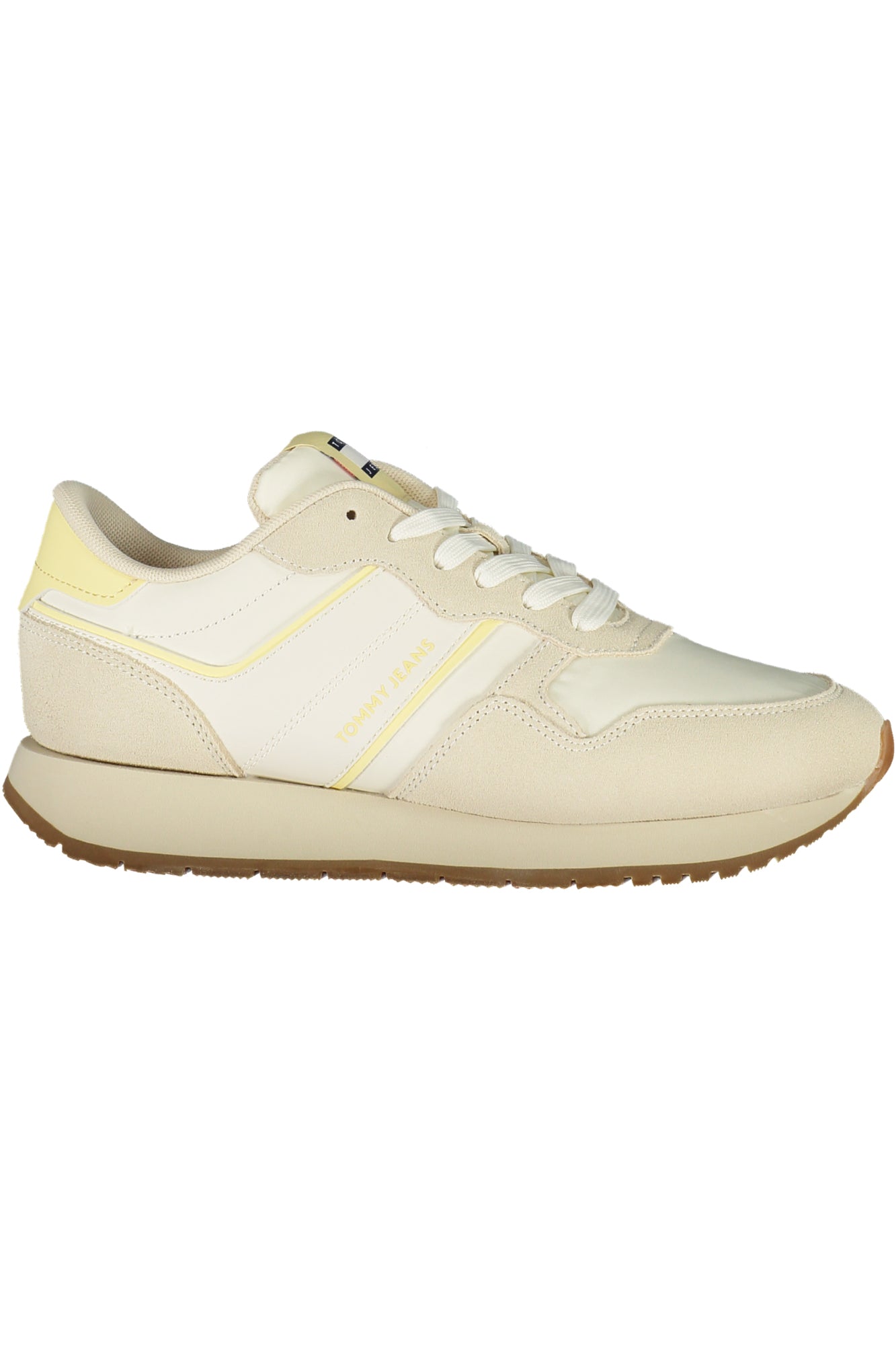 EN0EN02741_BEZGP – Beige Damensneaker mit Kontrastdetails und herausnehmbarem Fußbett – Größe: 36, 37, 38, 39, 40, 41 – Farbe: Beige