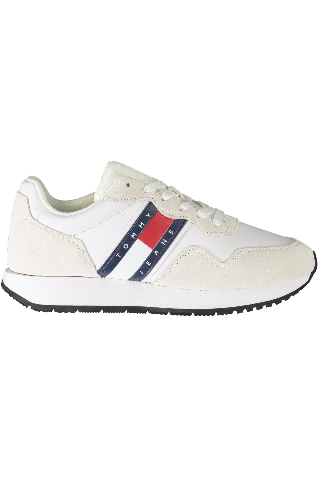 EN0EN02510_BIYBS – Stilvolle weiße Damen-Sneaker mit Schnürsenkeln und kontrastierenden Akzenten – Größe: 36, 37, 38, 39, 40, 41 – Farbe: Bianco