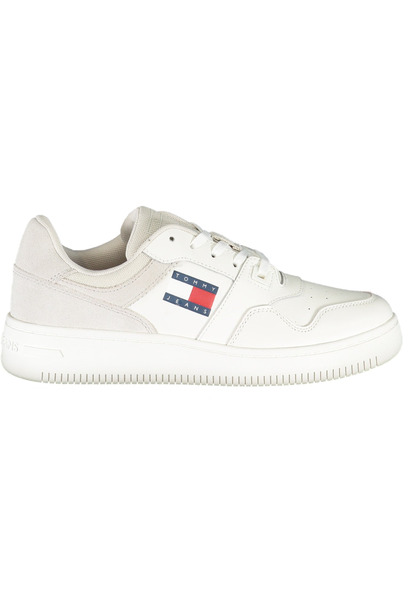 EN0EN02653F_BIP06 – Eleganter Damen-Sportschuh in Weiß mit Schnürsenkeln & Kontrastdetails – Größe: 36, 37, 38, 39, 40, 41 – Farbe: Bianco