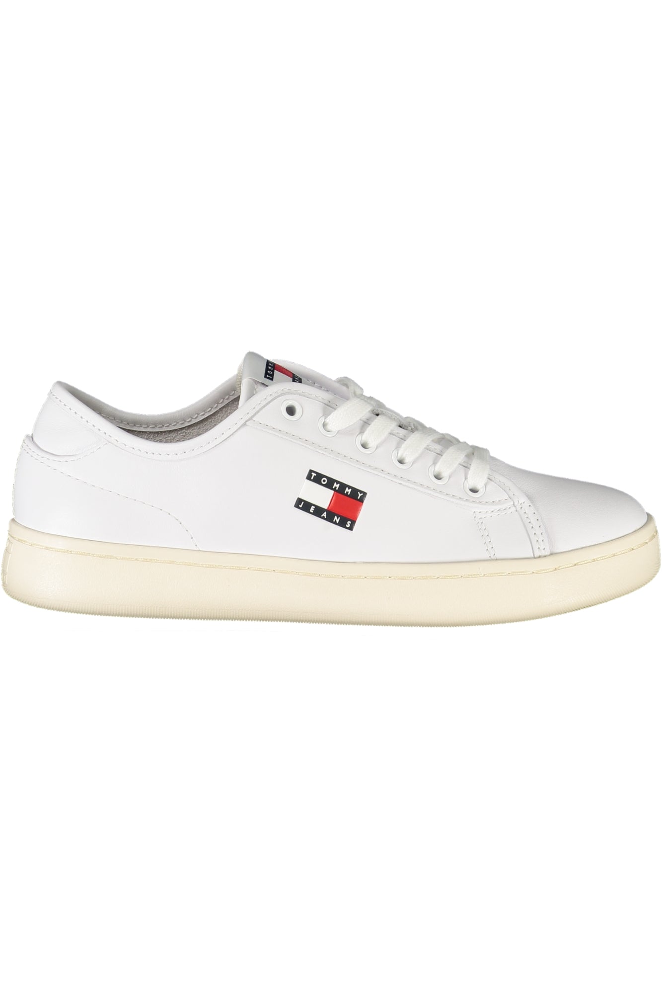 EN0EN02875_BIYBS – Eleganter Damensneaker in Weiß mit Kontrastdetails und Logo-Aufdruck – Größe: 36, 37, 38, 39, 40, 41 – Farbe: Bianco