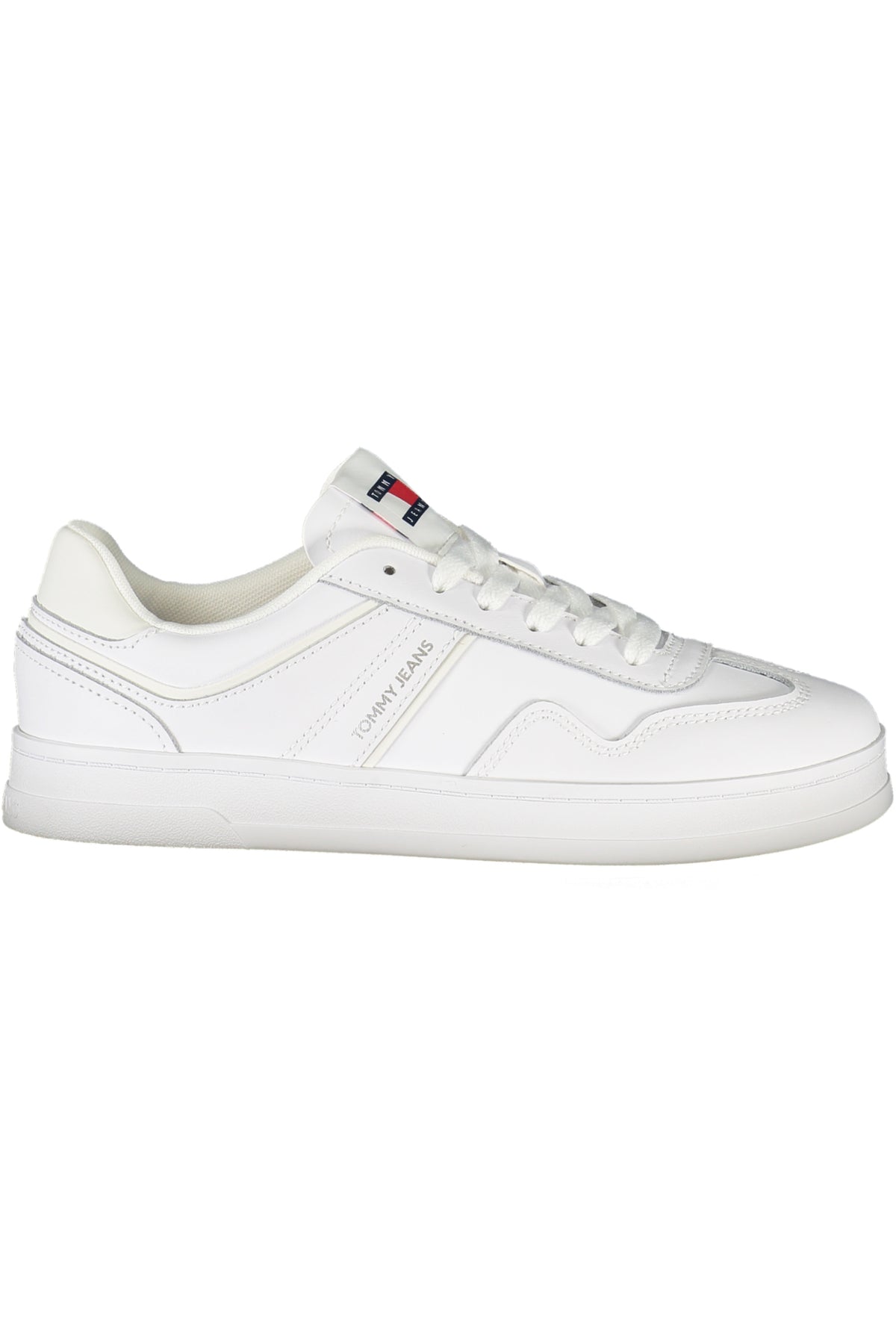 EN0EN02794_BIYBS – Stylische weiße Damensportschuhe mit Kontrastdetails und Logo – Größe: 36, 37, 38, 39, 40, 41 – Farbe: Bianco