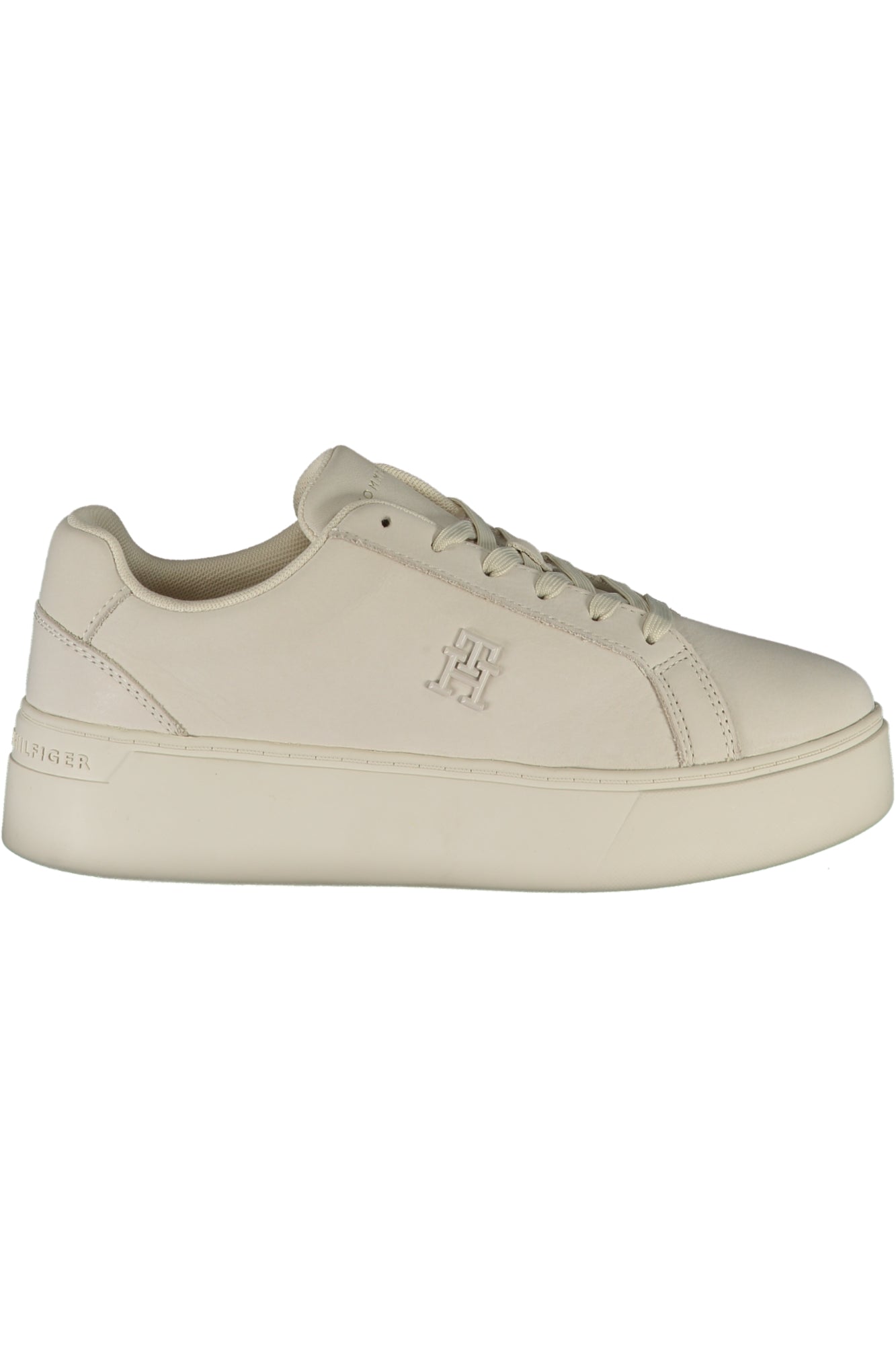 FW0FW07912_BIYBL – Weiße Damen-Sneaker: Sportlicher Look mit 4 cm Keilabsatz & Logo – Größe: 36, 38, 39, 40, 41, 37 – Farbe: Bianco