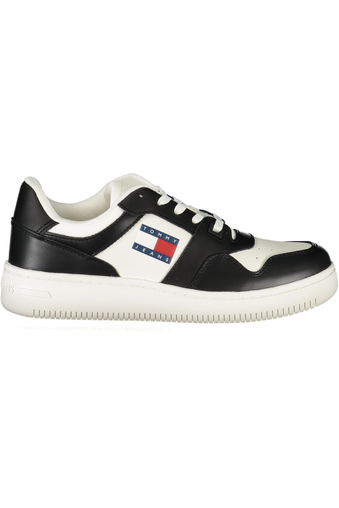 EN0EN02505_BI0GS – Eleganter weißer Damensportschuh mit Kontrastdetails und Komforteinlage – Größe: 36, 37, 38, 39, 40, 41 – Farbe: Bianco