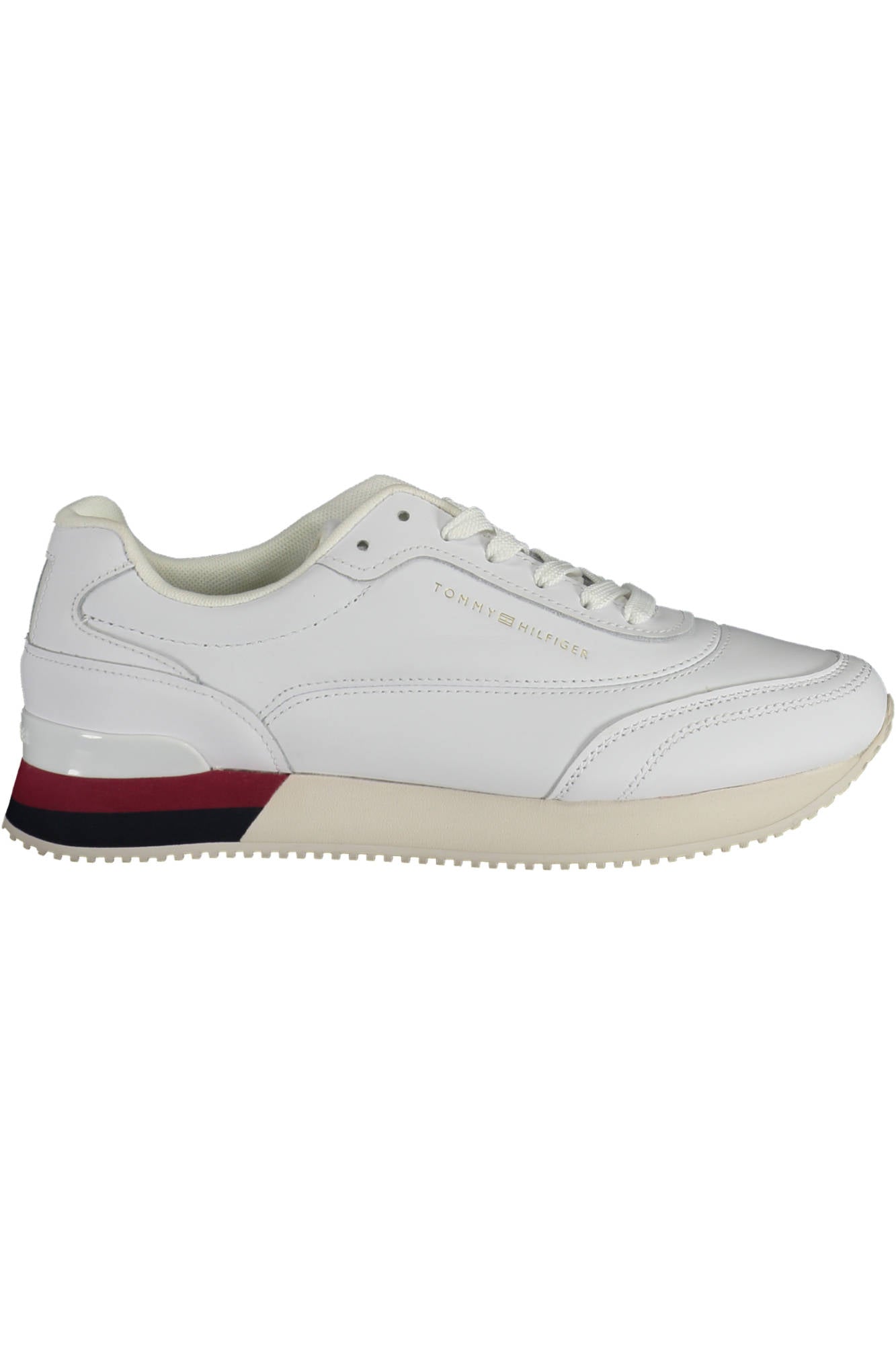 FW0FW06836F_BIANCO_YBR – Damen Sportschuh Weiß mit Schnürsenkeln und Kontrastdetails – Größe: 36, 39, 40, 41 – Farbe: Bianco