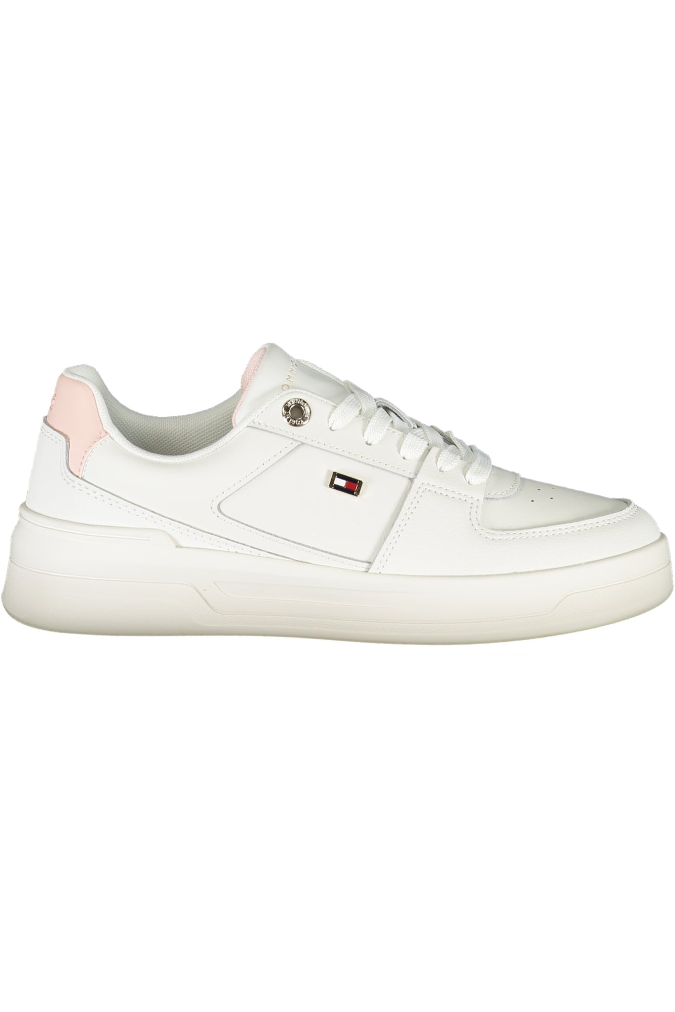 FW0FW08081_BI0LA – Damen Sneaker mit Stil: Weißer Sportschuh mit Kontrastdetails – Größe: 36, 37, 38, 39, 40, 41 – Farbe: Bianco