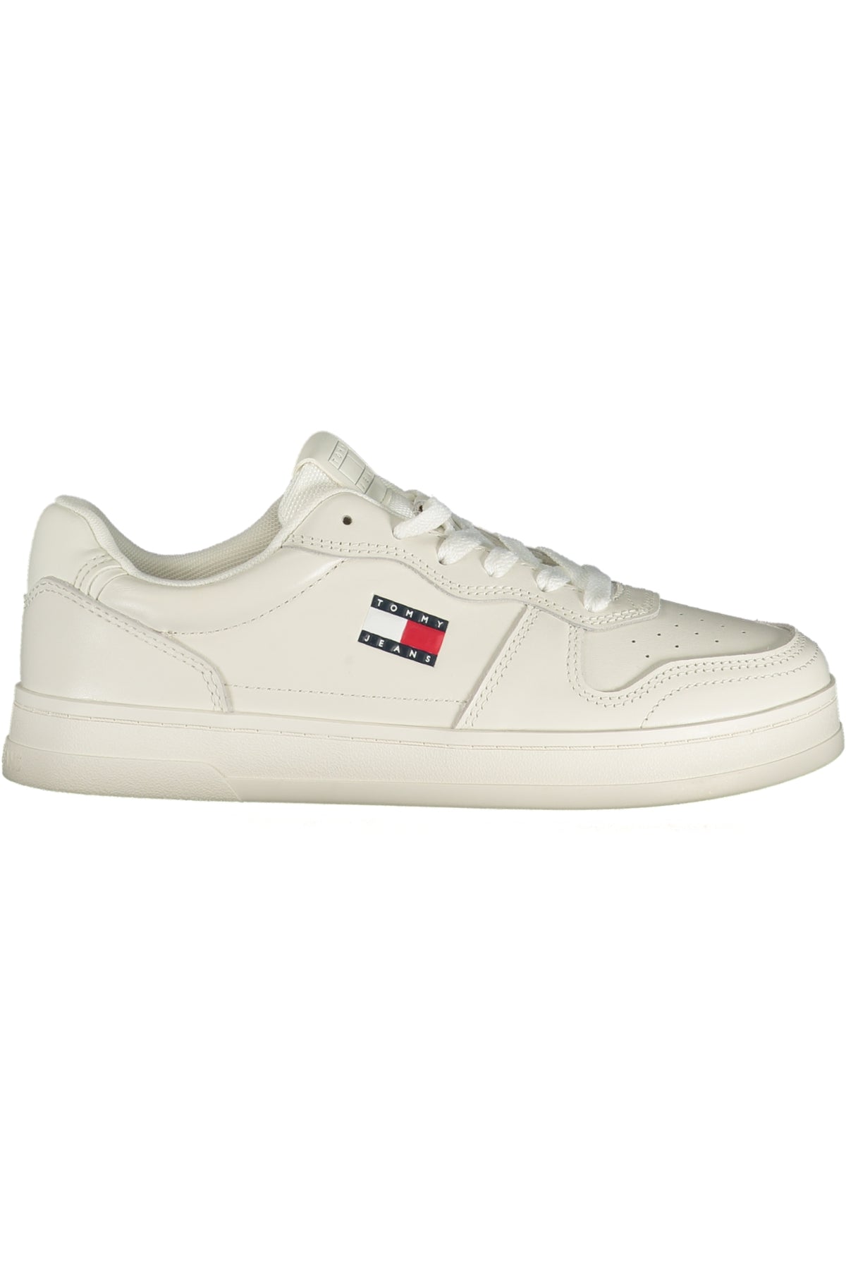 EN0EN03006_BIYBL – Sportliche weiße Damensneaker mit Schnürung und Logo-Druck – Größe: 39, 41, 36, 37, 38, 40 – Farbe: Bianco