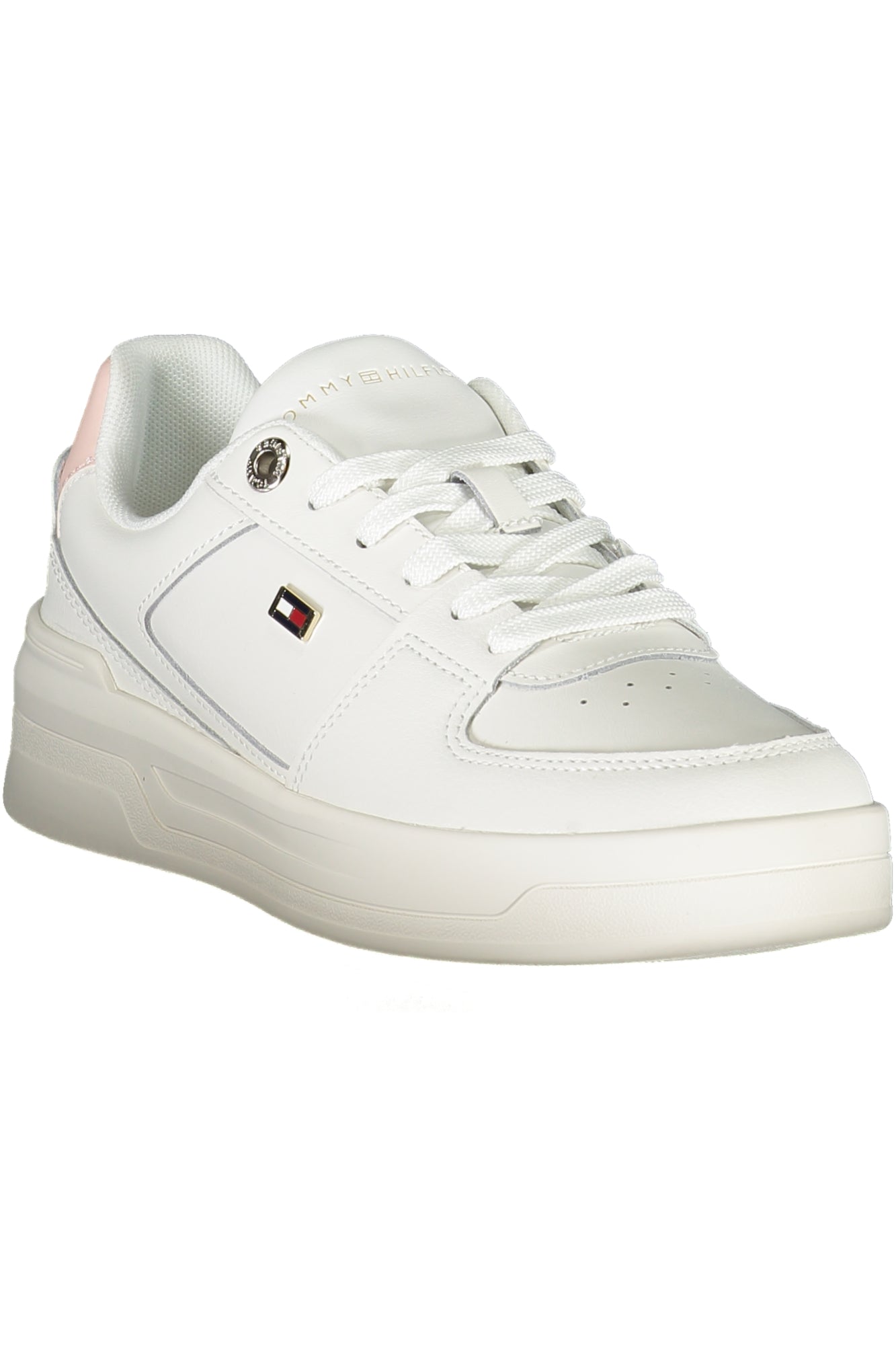 FW0FW08081_BI0LA – Damen Sneaker mit Stil: Weißer Sportschuh mit Kontrastdetails – Größe: 36, 37, 38, 39, 40, 41 – Farbe: Bianco