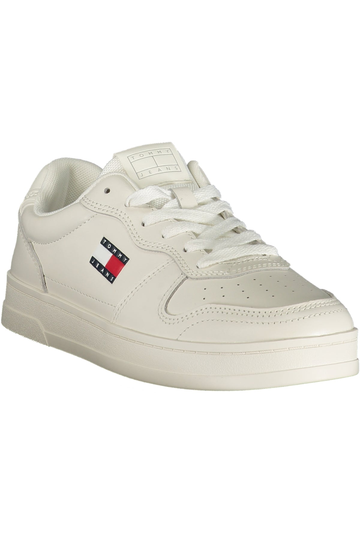 EN0EN03006_BIYBL – Sportliche weiße Damensneaker mit Schnürung und Logo-Druck – Größe: 39, 41, 36, 37, 38, 40 – Farbe: Bianco