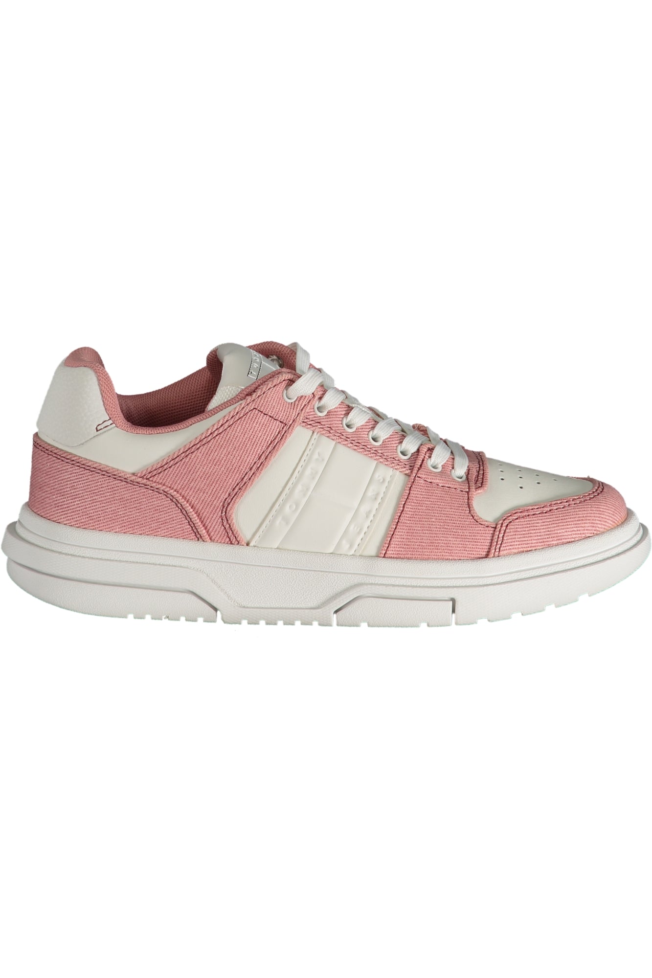 EN0EN02577F_RSTH0 – Top Damensneaker in Rosa mit Kontrastdetails & Schnürsenkeln – Größe: 36, 37, 38, 39, 40, 41 – Farbe: Rosa