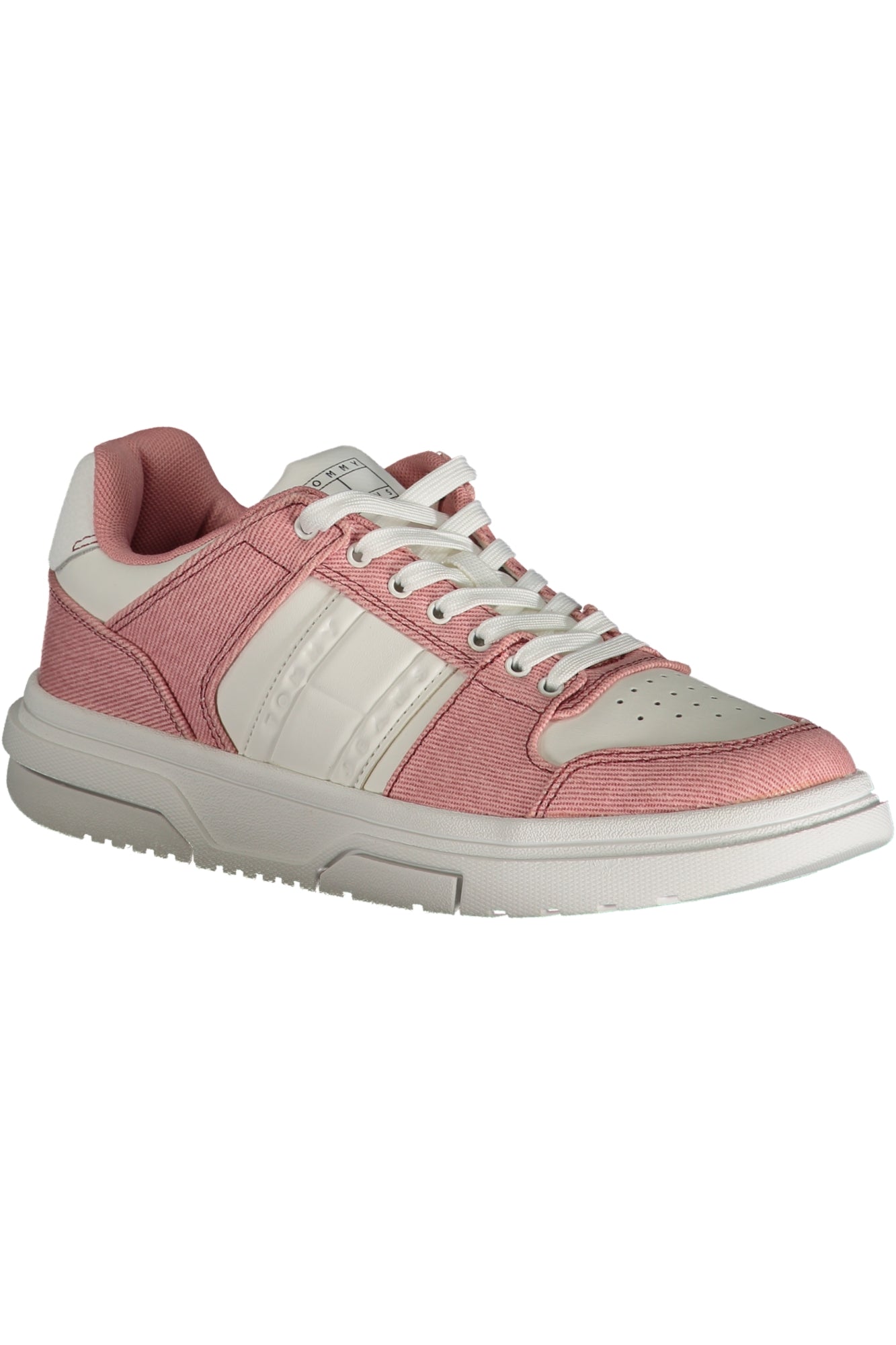 EN0EN02577F_RSTH0 – Top Damensneaker in Rosa mit Kontrastdetails & Schnürsenkeln – Größe: 36, 37, 38, 39, 40, 41 – Farbe: Rosa
