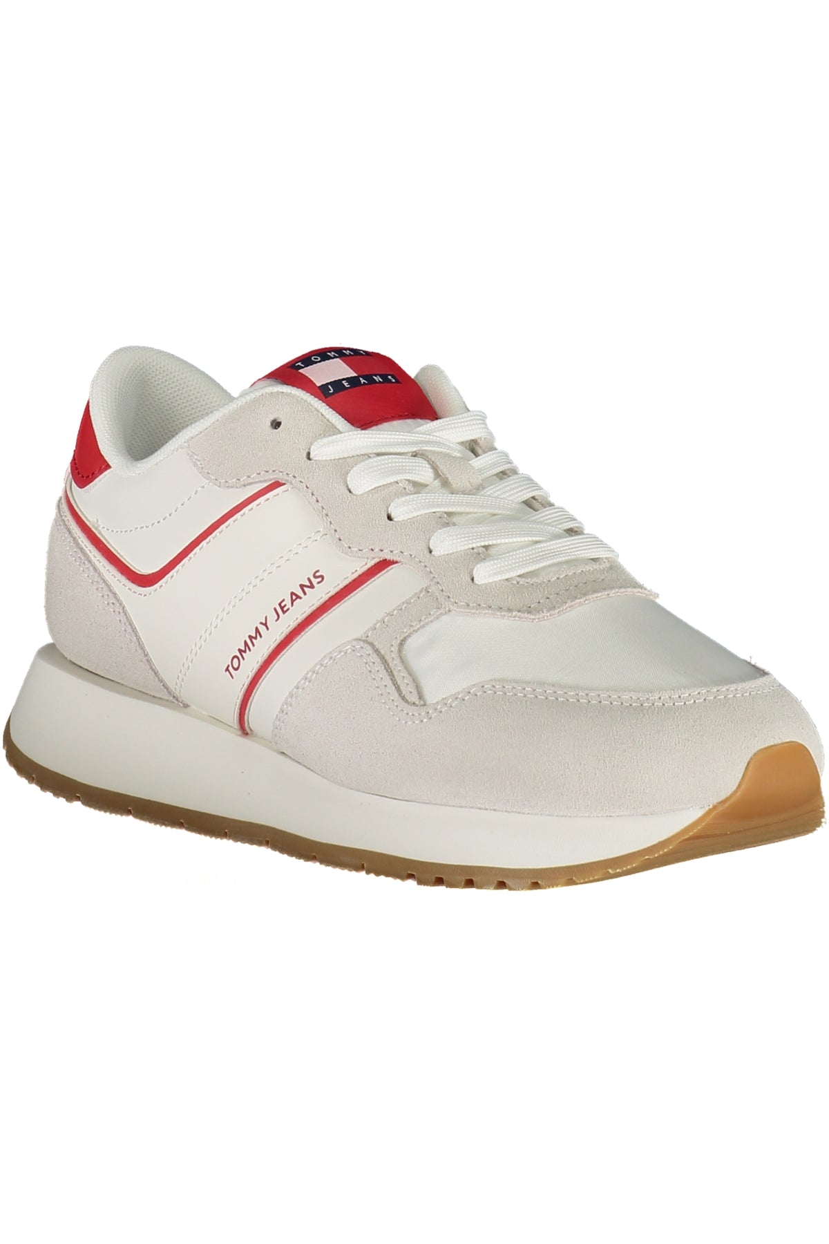 EN0EN02741_ROXME – Elegante Rote Damensportschuhe mit Kontrastdetails & Wechselfußbett – Größe: 36, 37, 38, 39, 40, 41, 42 – Farbe: Rosso