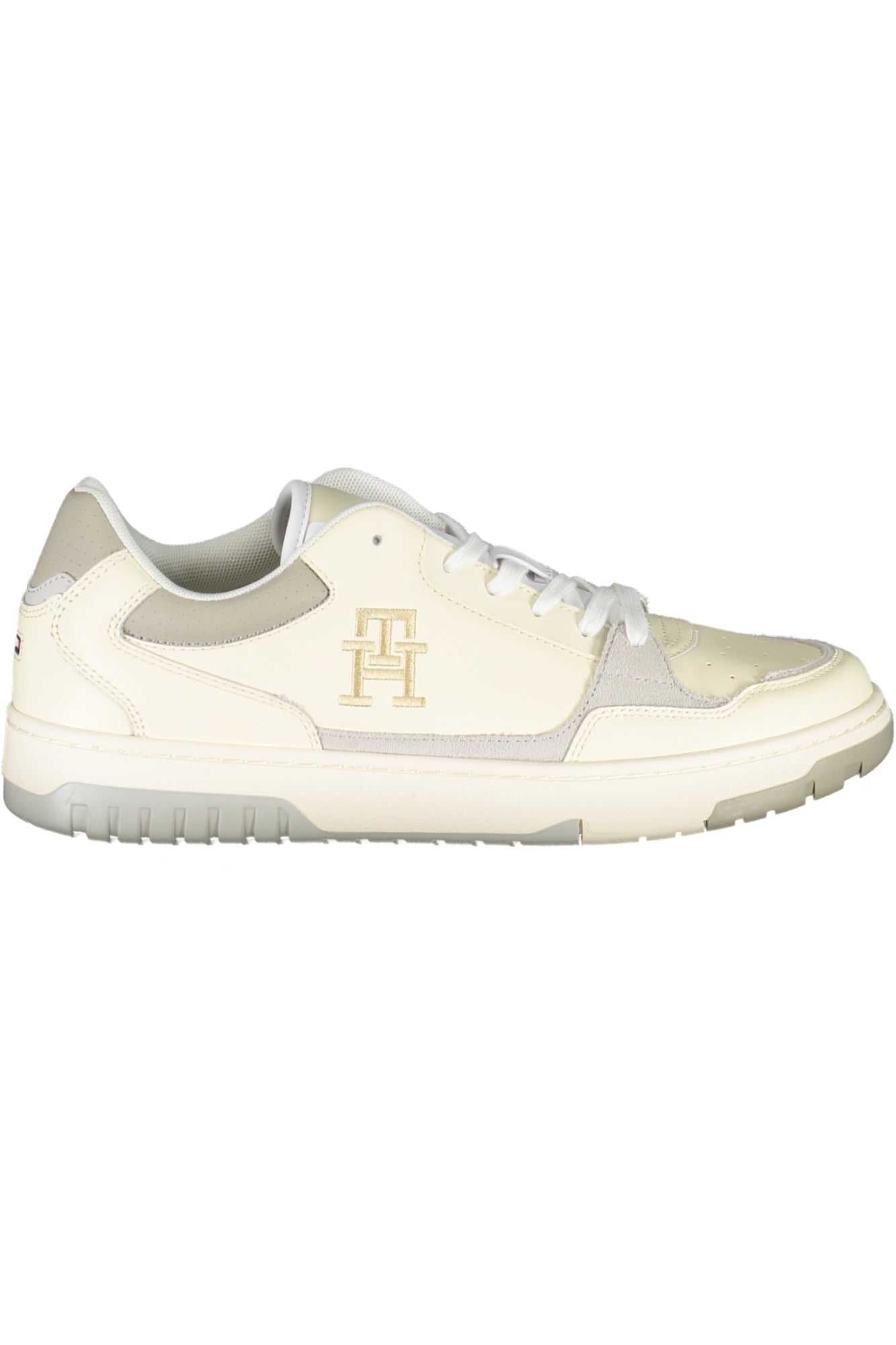 FM0FM04968_BEAEF – Beiger Herrensportschuh mit Details und Logo – Trendiger Look – Größe: 40, 41, 42, 43, 44, 45 – Farbe: Beige