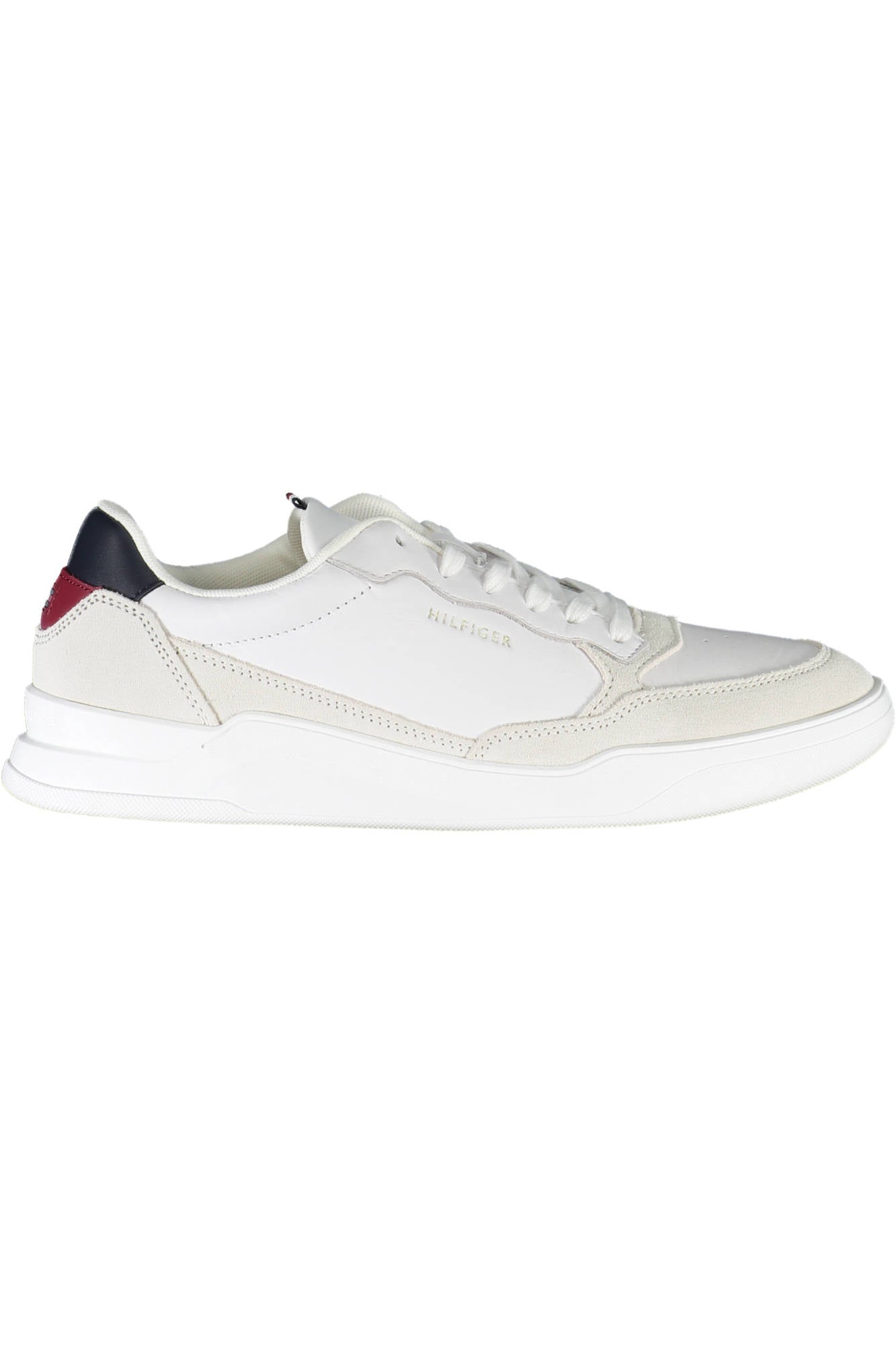 FM0FM04358_BIANCO_YBR – Weiße Herrensneaker: Sportlich mit Stil & Nachhaltigkeit – Größe: 40, 41, 42, 43, 44, 45 – Farbe: Bianco
