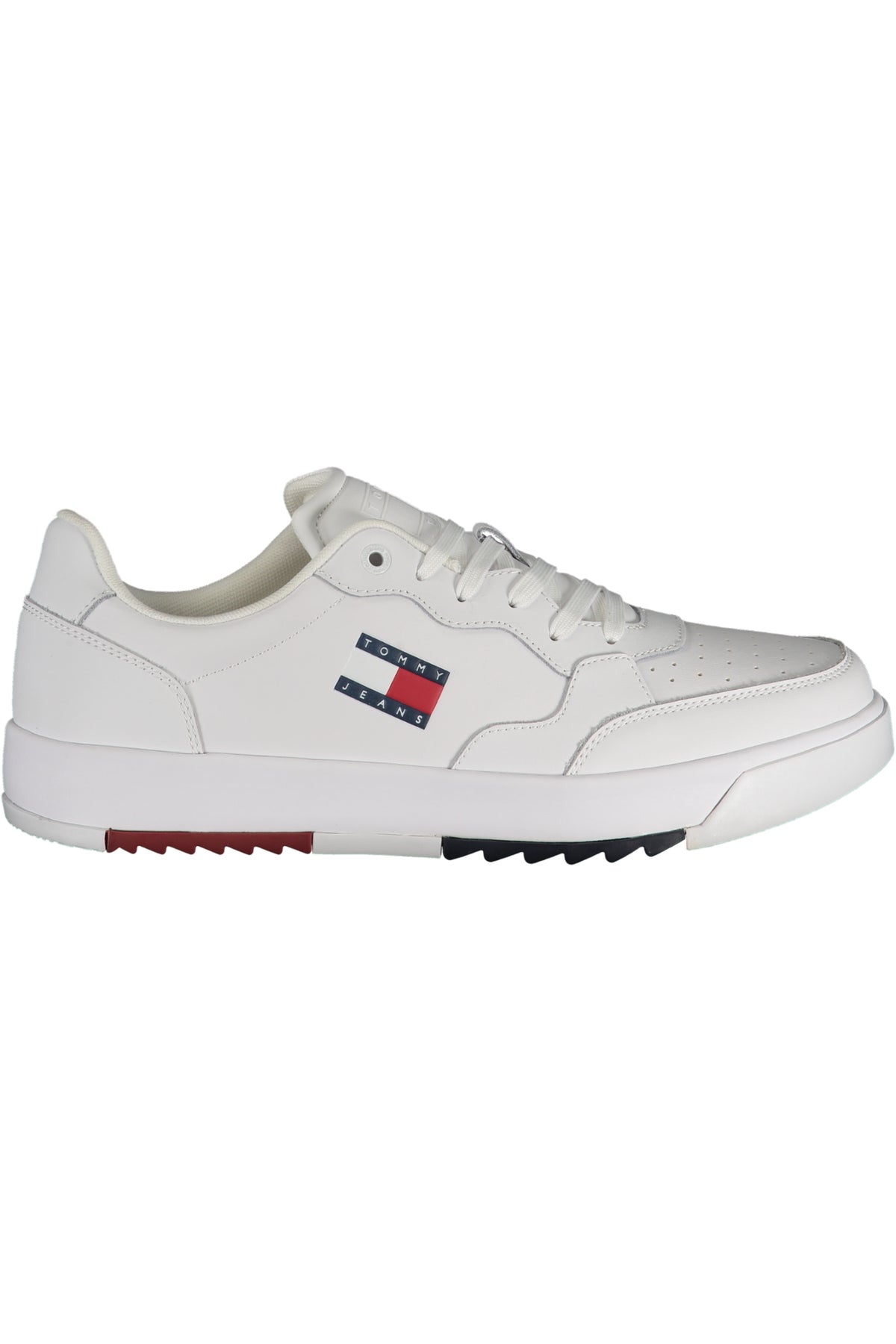 EM0EM01397_BIYBS – Weißer Sportschuh für Herren – Stilvoll mit Schnürsenkeln & Druck – Größe: 40, 41, 42, 43, 44, 45, 46 – Farbe: Bianco