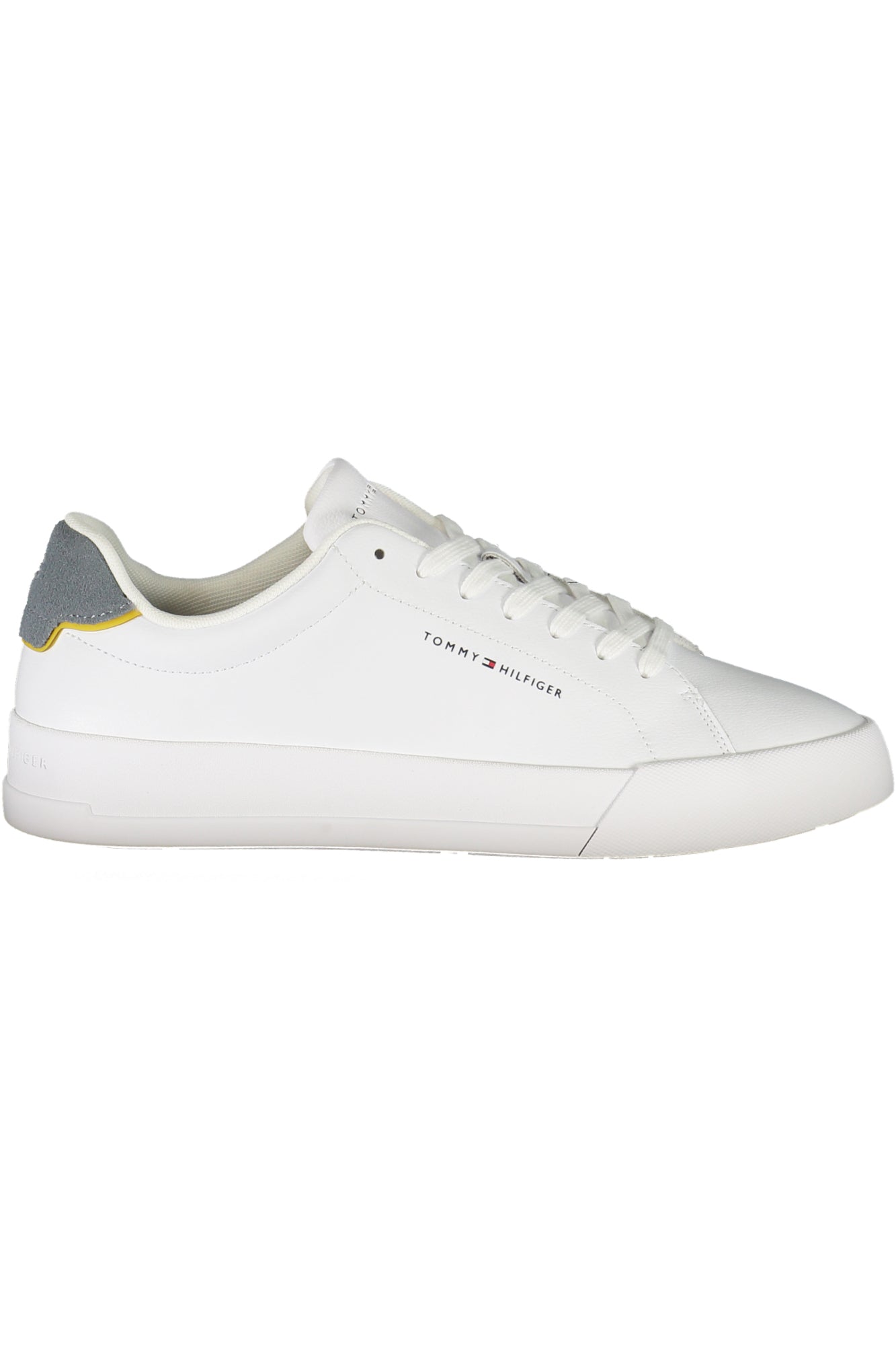 FM0FM05367_BIPN6 – Moderner Herren-Sportschuh in Weiß mit grauen Kontrastdetails – Größe: 40, 41, 42, 43, 44, 45, 46 – Farbe: Bianco