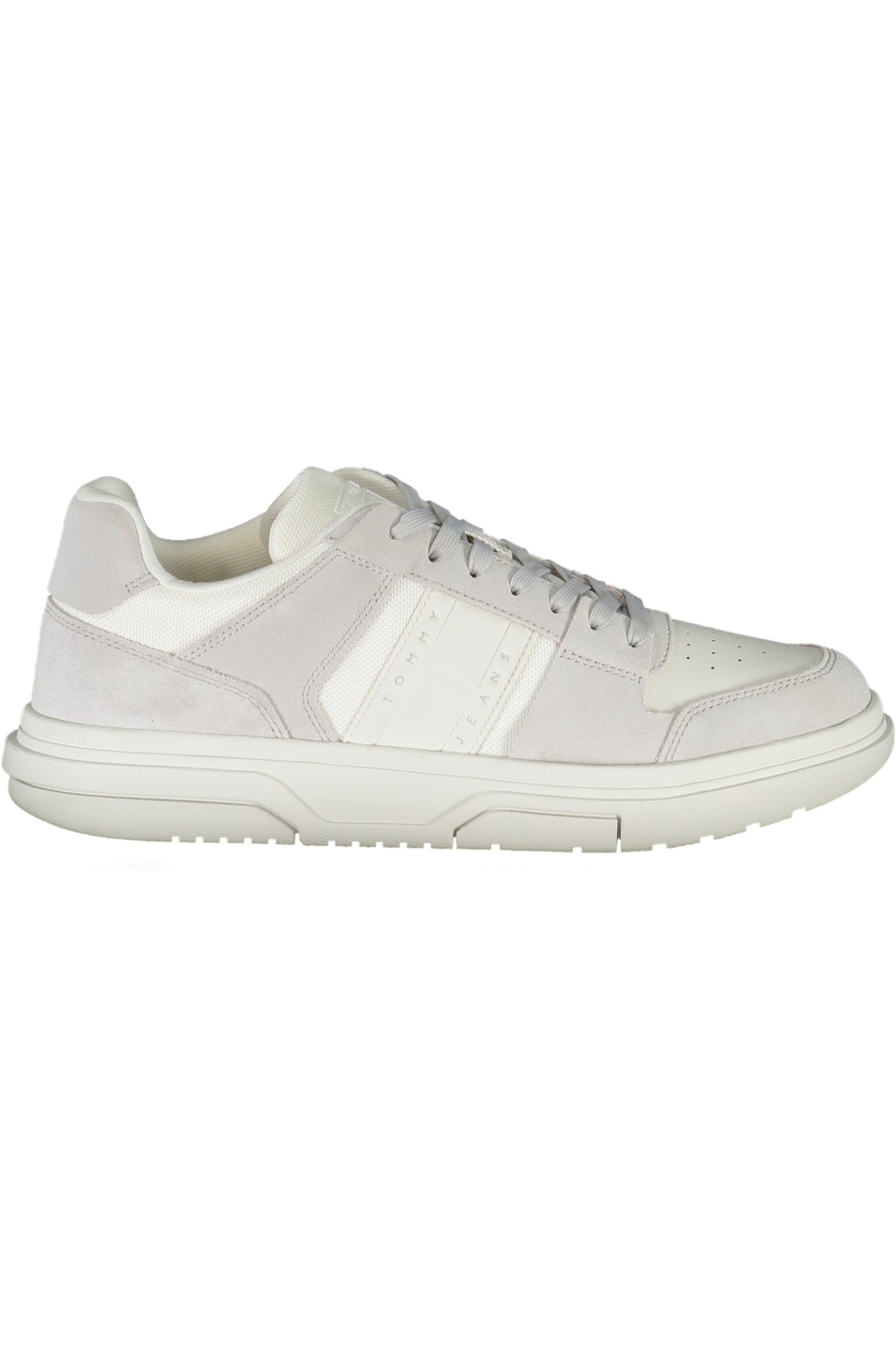 EM0EM01371_BIPSU – Sportlicher Herren-Sneaker in Weiß mit Kontrastdetails und Logo – Größe: 40, 41, 42, 43, 44, 45 – Farbe: Bianco