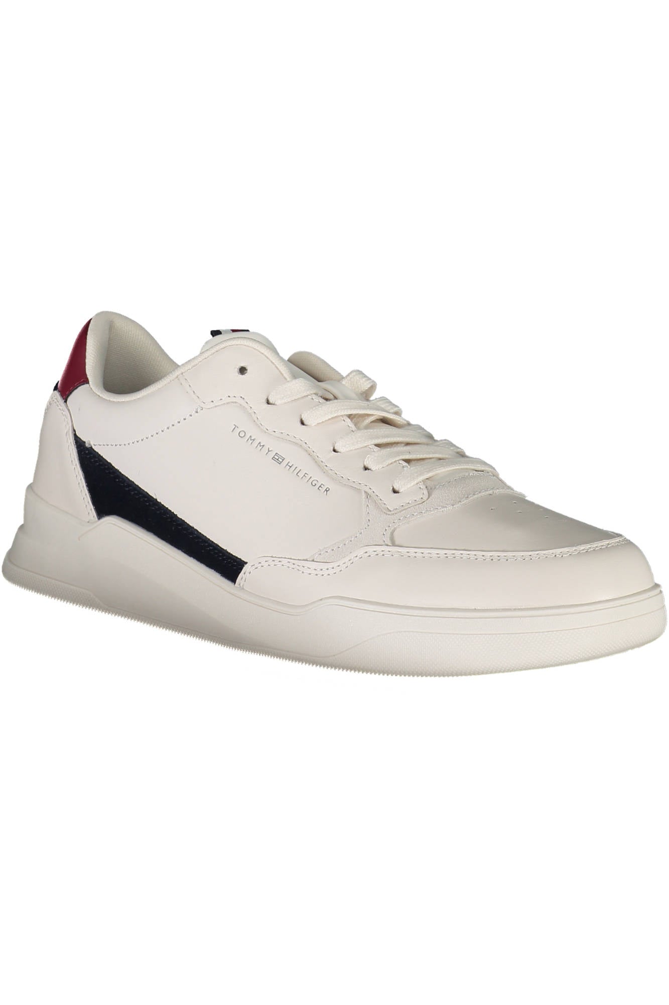 FM0FM04490_BIANCO_AC0 – Moderner Herrensportschuh in Weiß mit Kontrastdetails und Schnürung – Größe: 40, 44, 45, 41, 43 – Farbe: Bianco