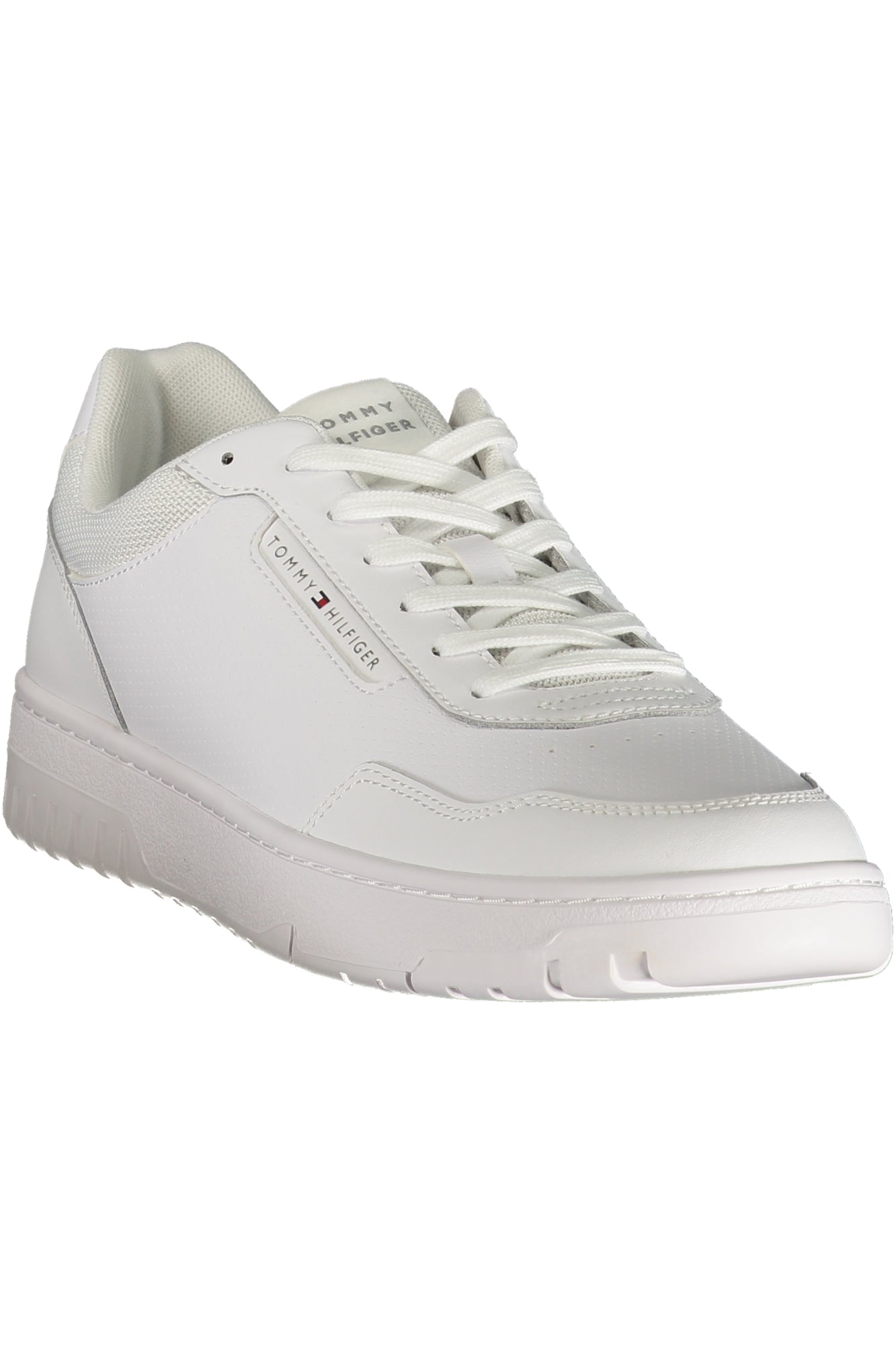 FM0FM05713_BIYBS – Moderner Herren-Sportschuh in Weiß mit Kontrastdetails und Komfort – Größe: 40, 41, 42, 43, 44, 45, 46 – Farbe: Bianco