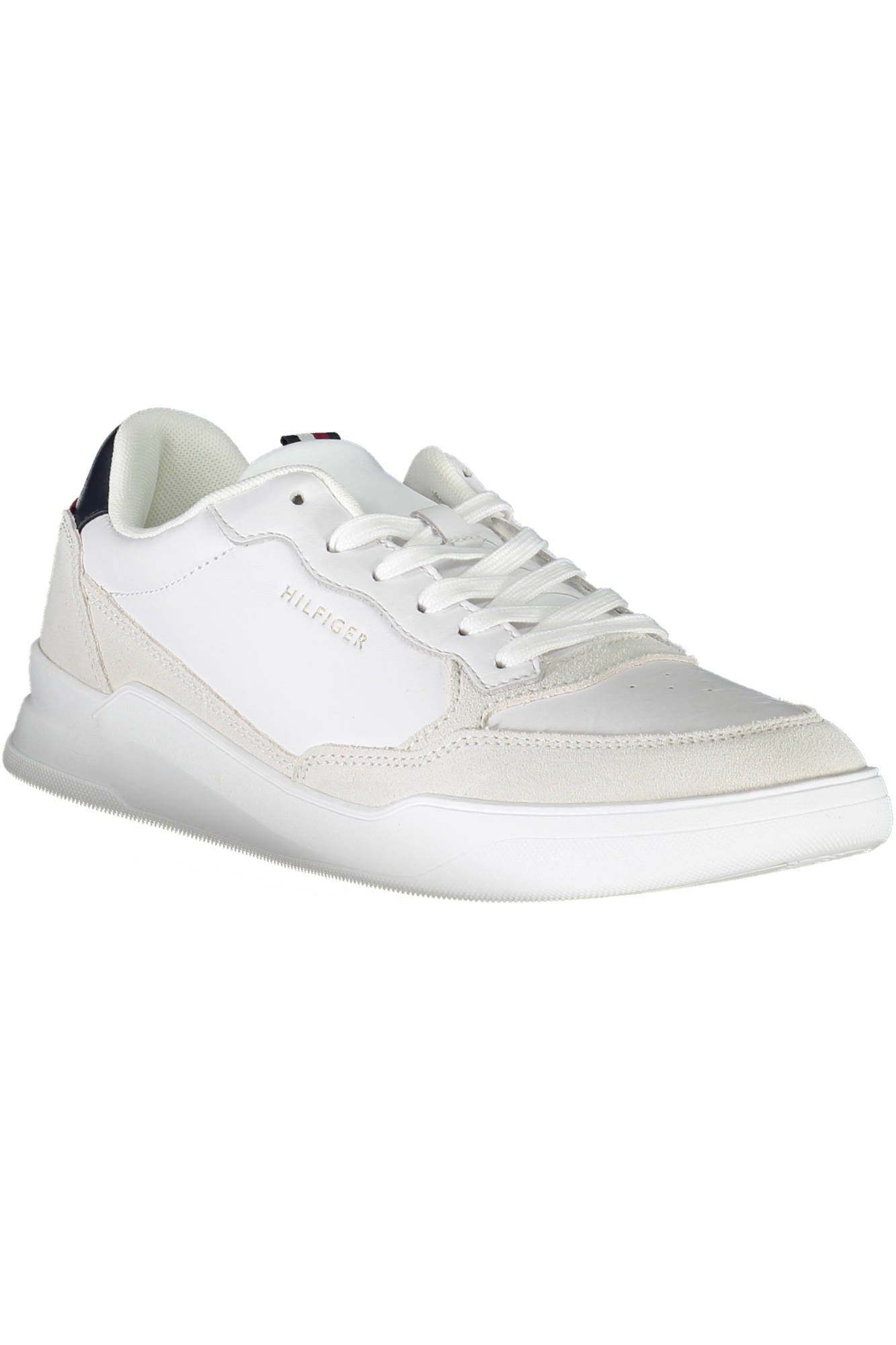 FM0FM04358_BIANCO_YBR – Weiße Herrensneaker: Sportlich mit Stil & Nachhaltigkeit – Größe: 40, 41, 42, 43, 44, 45 – Farbe: Bianco