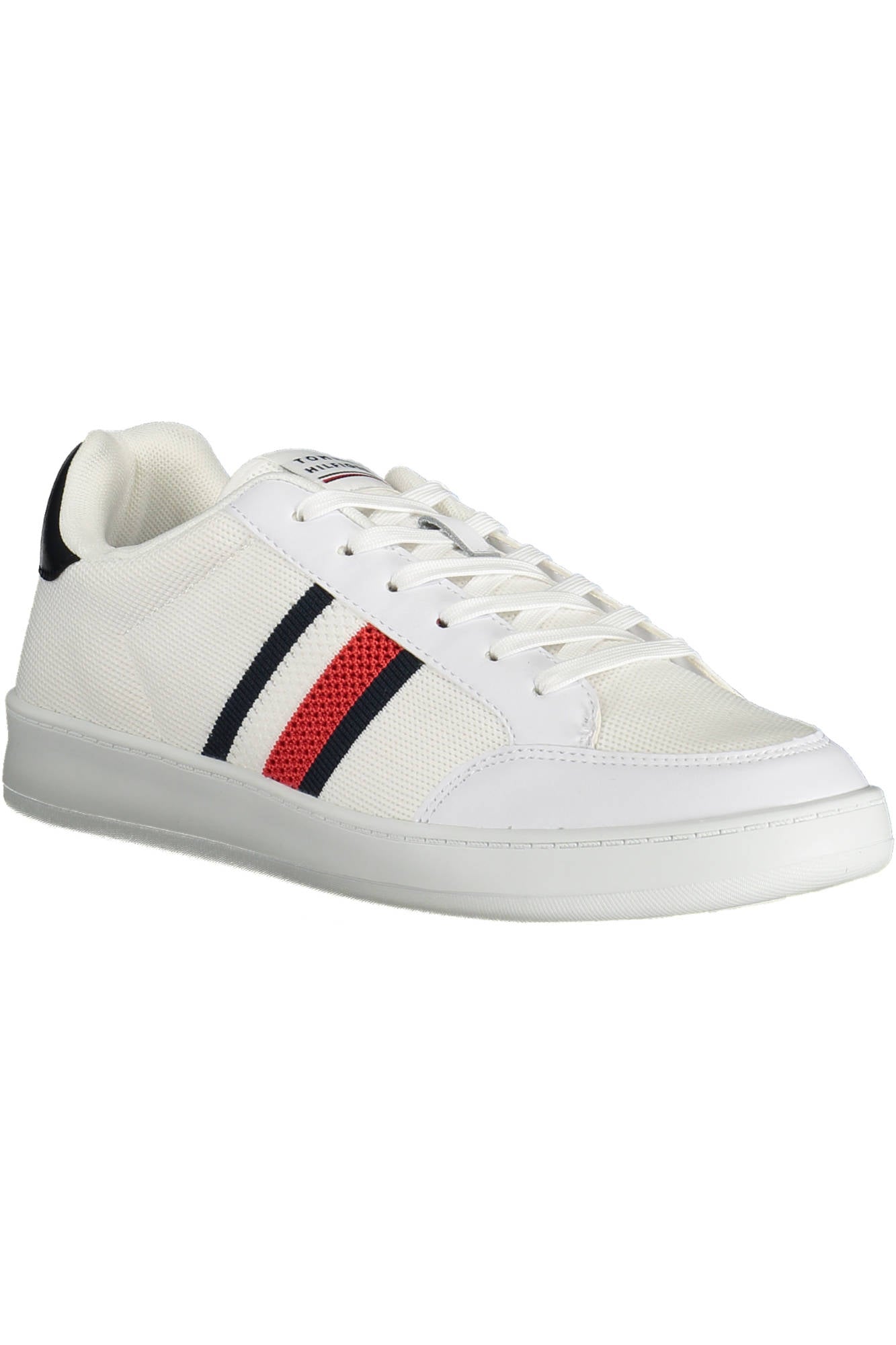 FM0FM04038_BIANCO_YBR – Stylischer Herren-Sportschuh aus recyceltem Material in Weiß – Größe: 44, 41, 42, 43 – Farbe: Bianco