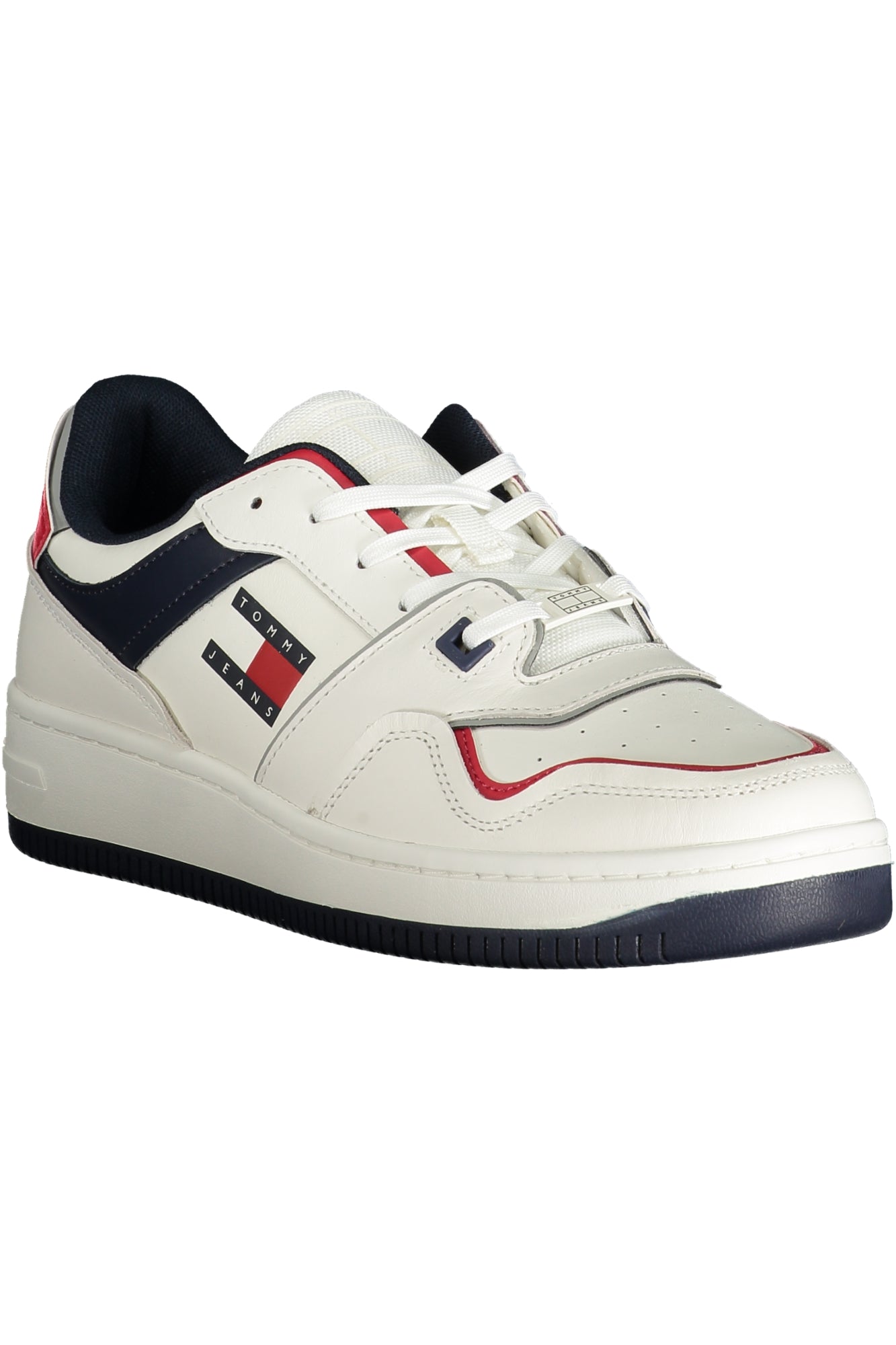 EM0EM01463_BIXLC – Weißer Herren-Sportschuh mit Details & Logo, bequeme Einlegesohlen – Größe: 40, 41, 42, 43, 44, 45, 46 – Farbe: Bianco