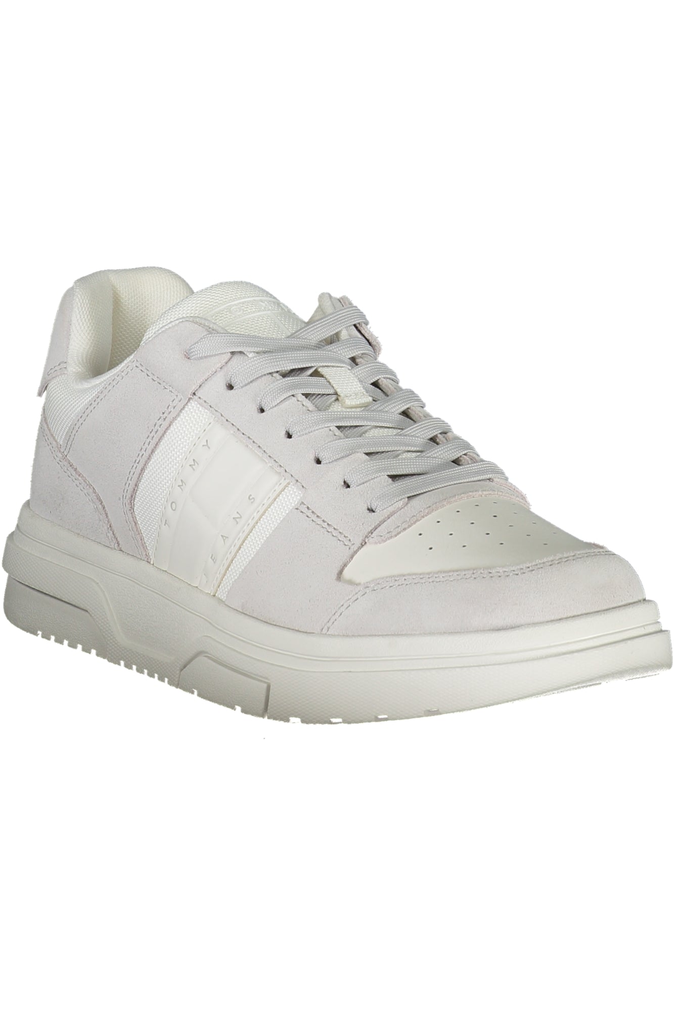 EM0EM01371_BIPSU – Sportlicher Herren-Sneaker in Weiß mit Kontrastdetails und Logo – Größe: 40, 41, 42, 43, 44, 45 – Farbe: Bianco