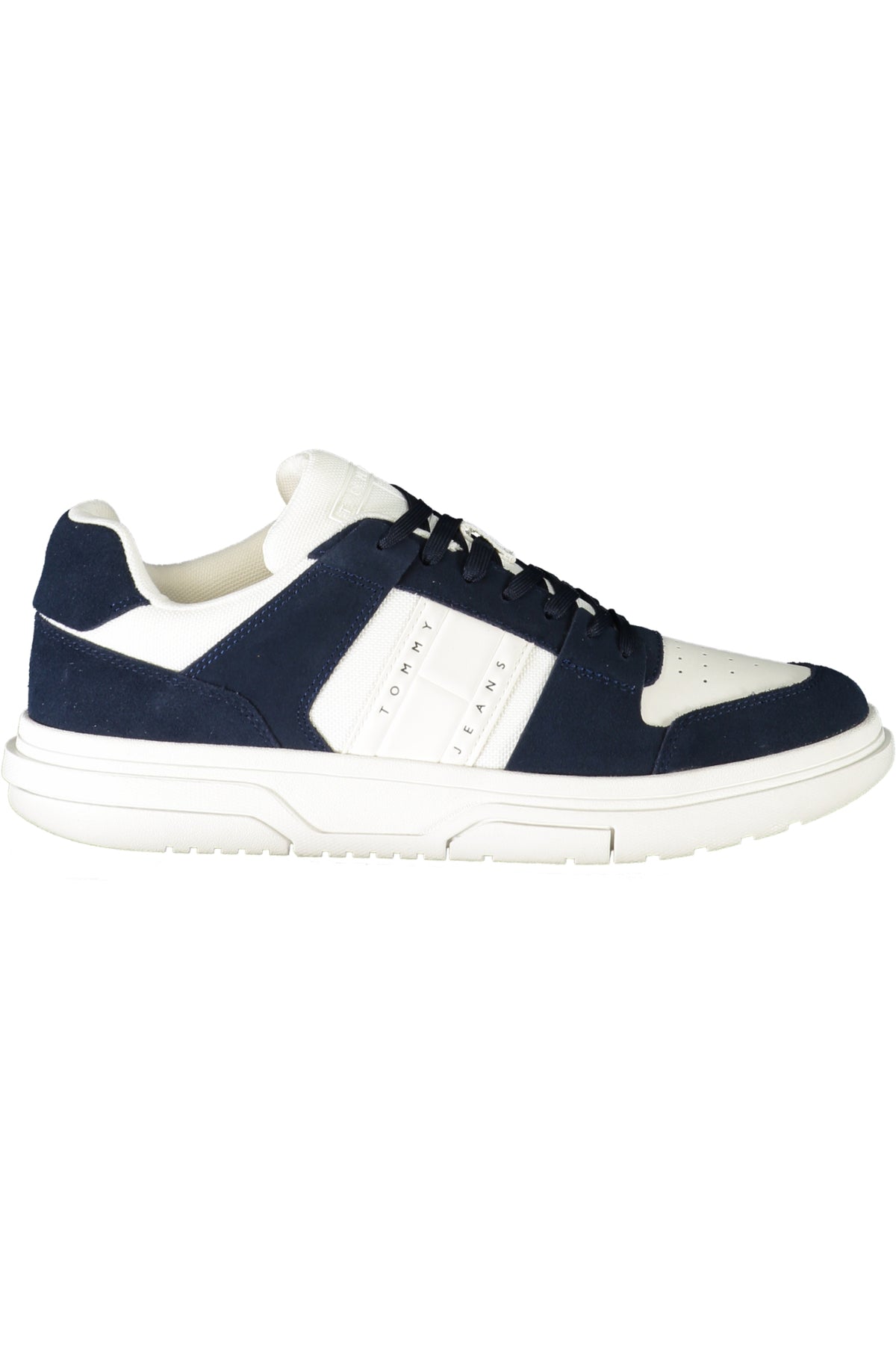EM0EM01371_BLC1G – Herren-Sportschuh Blau mit Schnürsenkeln & Kontrastdetails – Größe: 40, 41, 42, 43, 44, 45 – Farbe: Blu