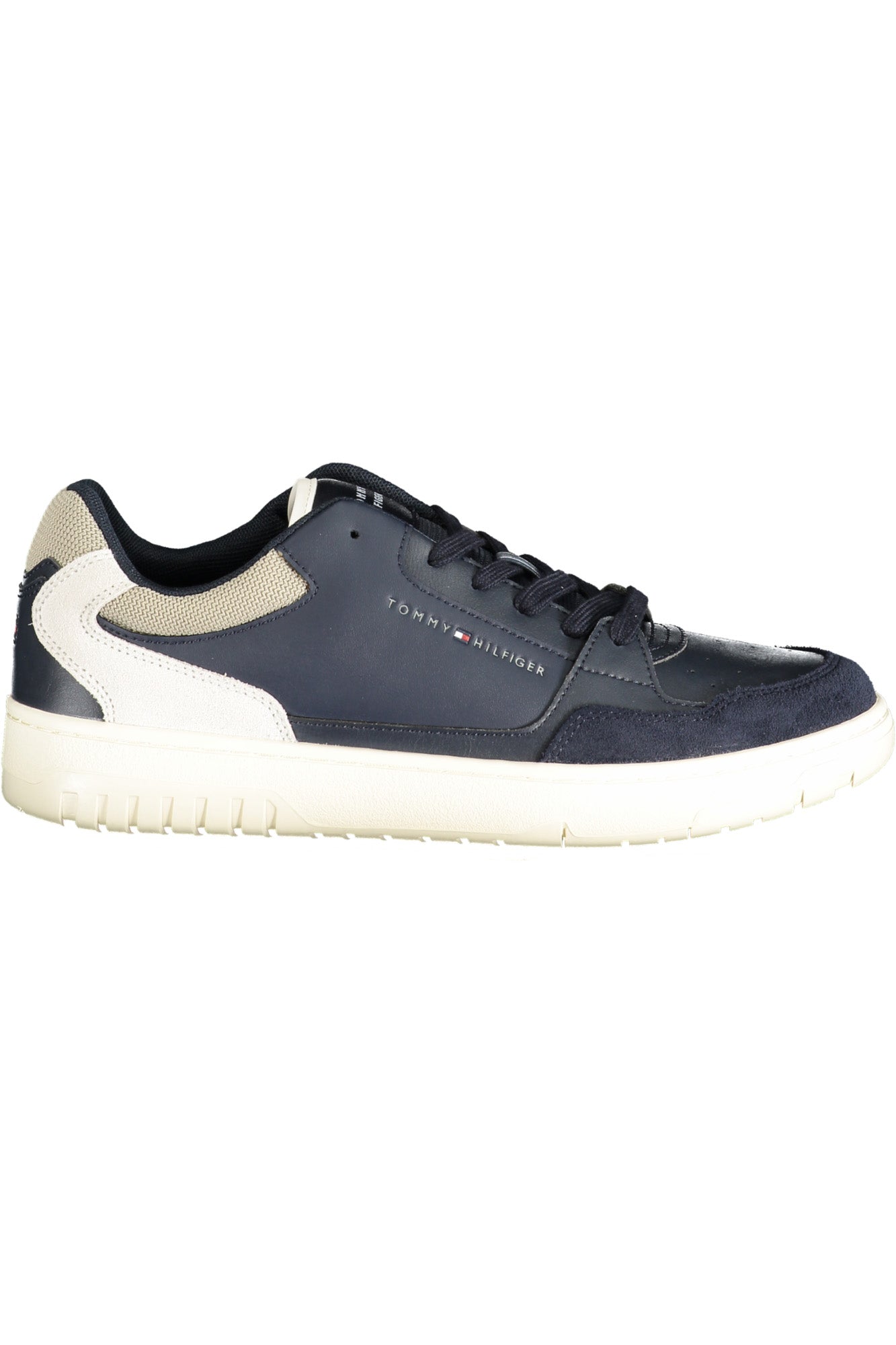 FM0FM05058_BL0F5 – Sportliche blaue Herrenschuhe mit Kontrastdetails und Logo – Größe: 40, 41, 42, 43, 44, 45, 46 – Farbe: Blu