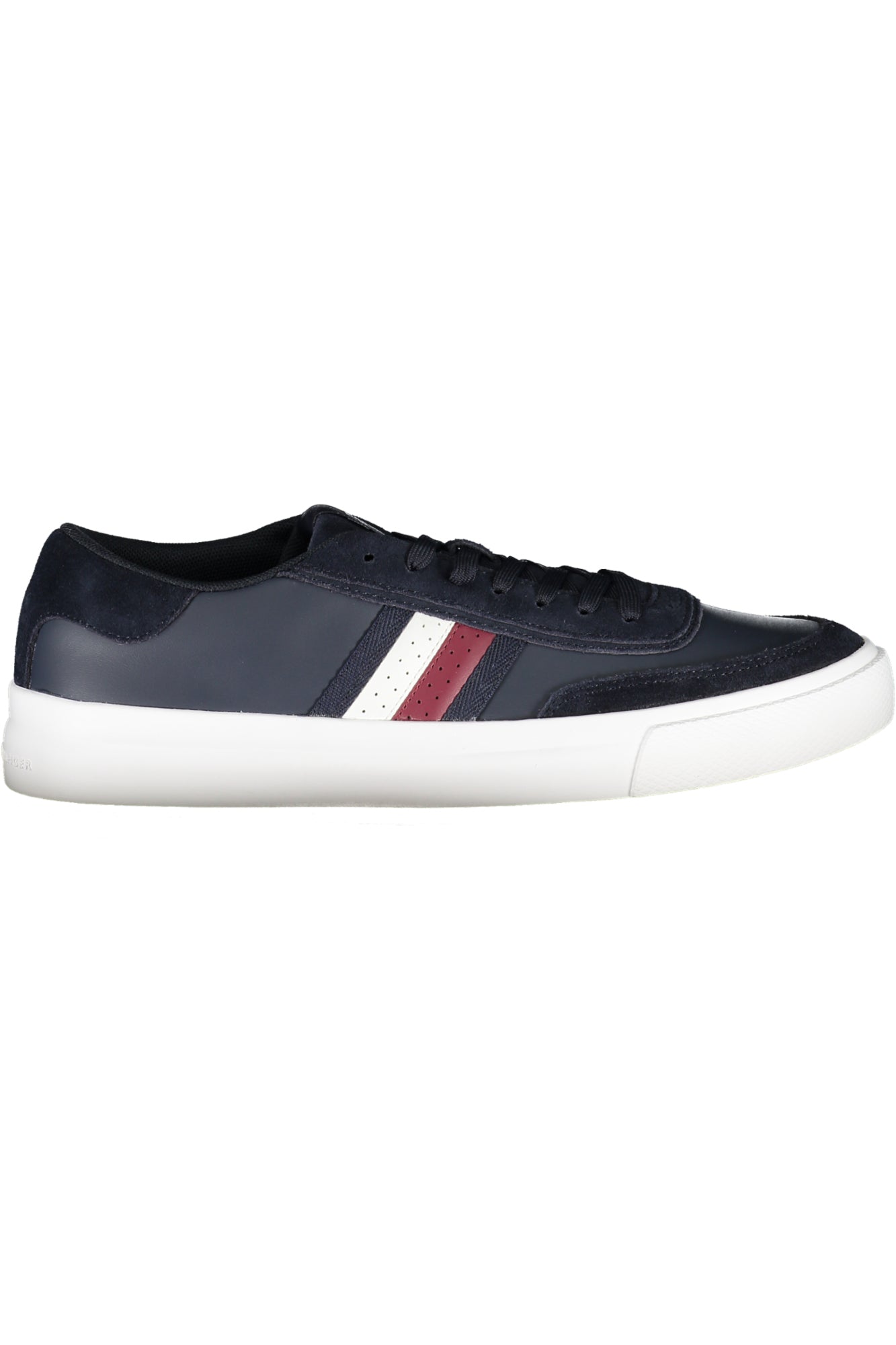 FM0FM04975_BLDW5 – Stilvoller Herrensneaker in Blau mit Kontrastdetails & Schnürung – Größe: 40, 41, 42, 43, 44, 45 – Farbe: Blu