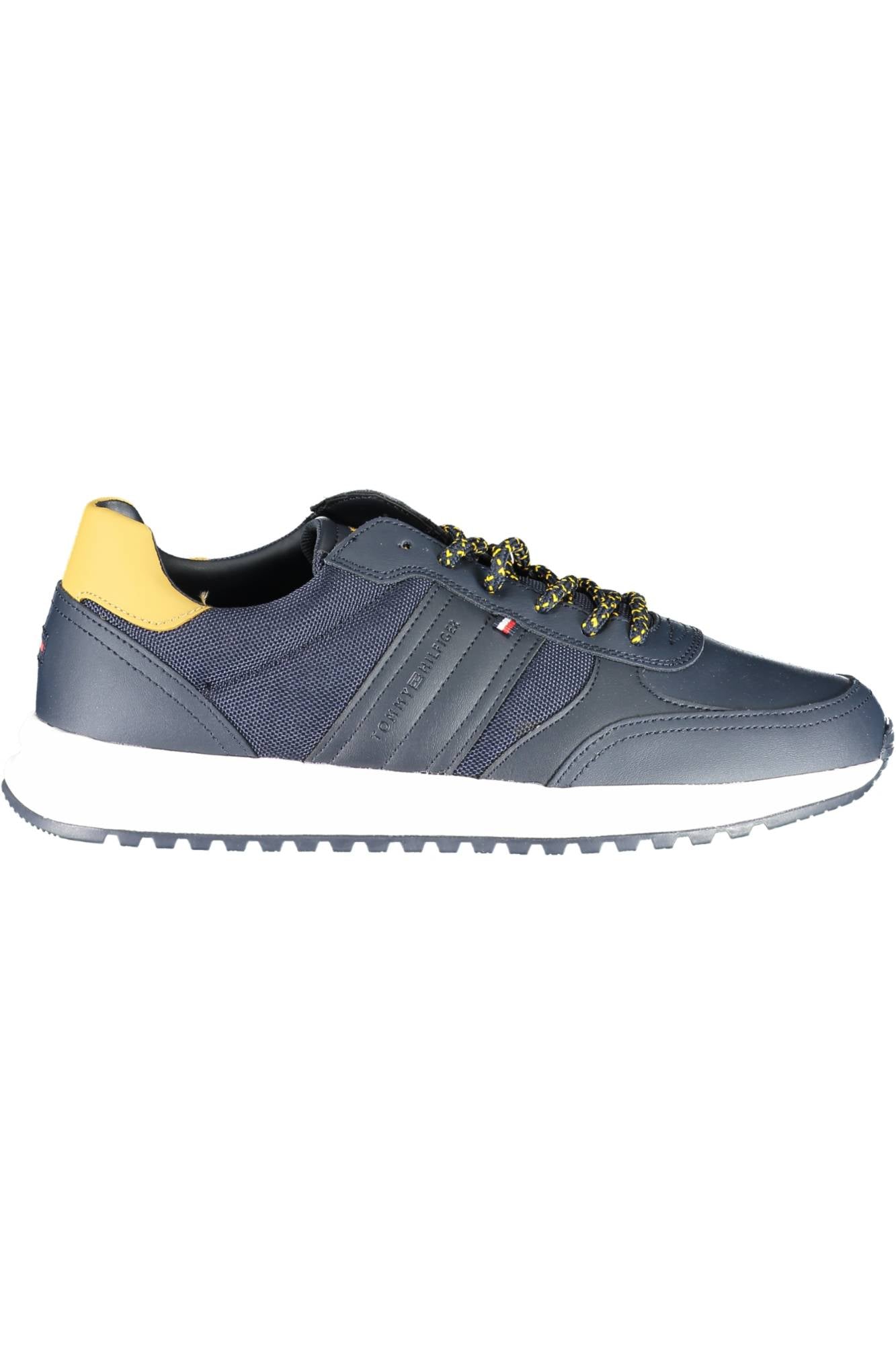 FM0FM03002_BLU_DW5 – Herren Sportschuh Blau mit Kontrastdetails und Schnürung – Größe: 44 – Farbe: Blu