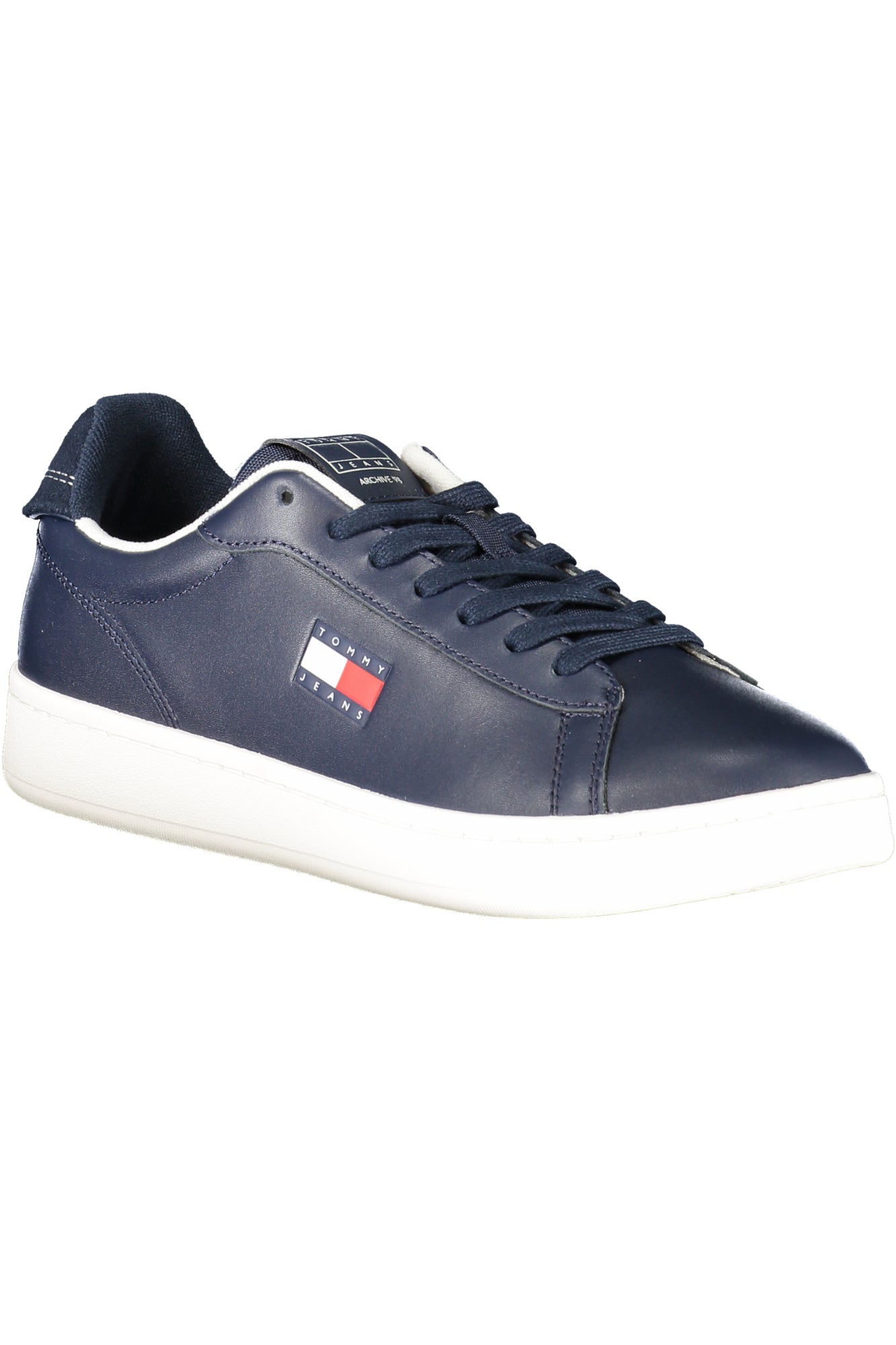 EM0EM01596_BLC1G – Herren-Sportschuhe Blau: Schnürsenkel, Kontrastdetails, Komfortsohle – Größe: 40, 41, 42, 43, 44, 45, 46 – Farbe: Blu