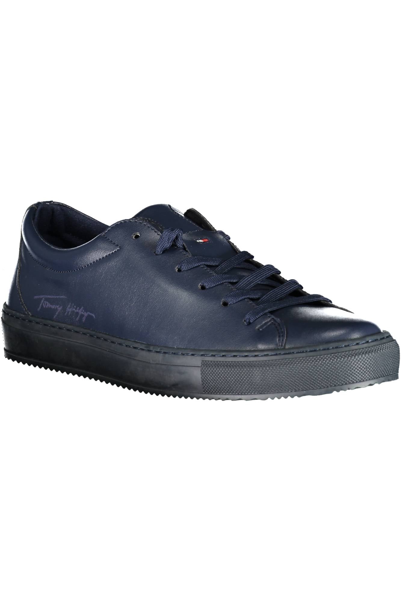 FM0FM03088_BLU_DW5 – Herren Sportschuh Blau mit Kontrastsohle – Stilvoll & Bequem – Größe: 45 – Farbe: Blu