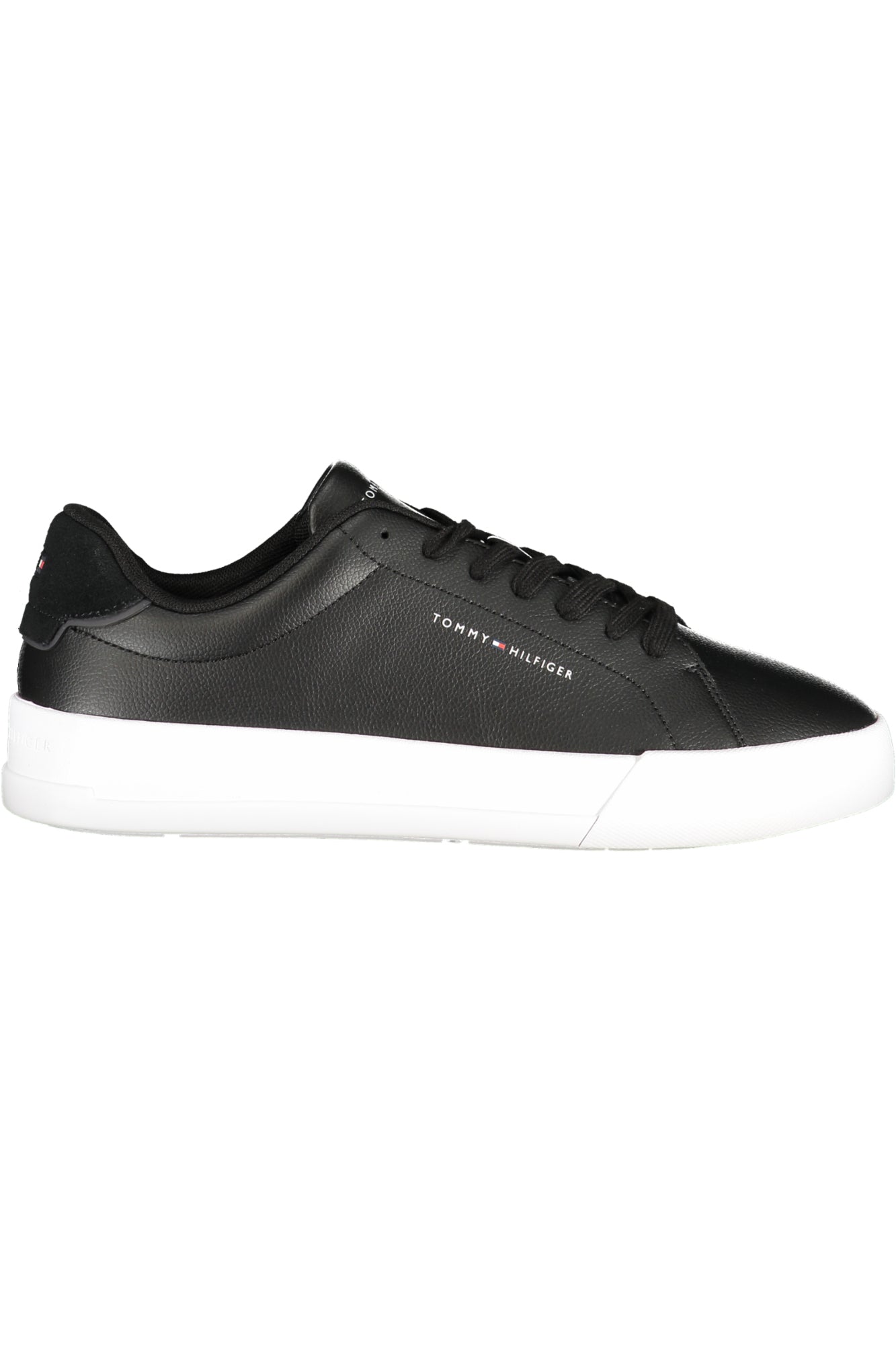 FM0FM05367_NEBDS – Herren Sportlicher Schnürschuh in Schwarz mit Kontrastdesign und Logo – Größe: 40, 41, 42, 43, 44, 45, 46 – Farbe: Nero