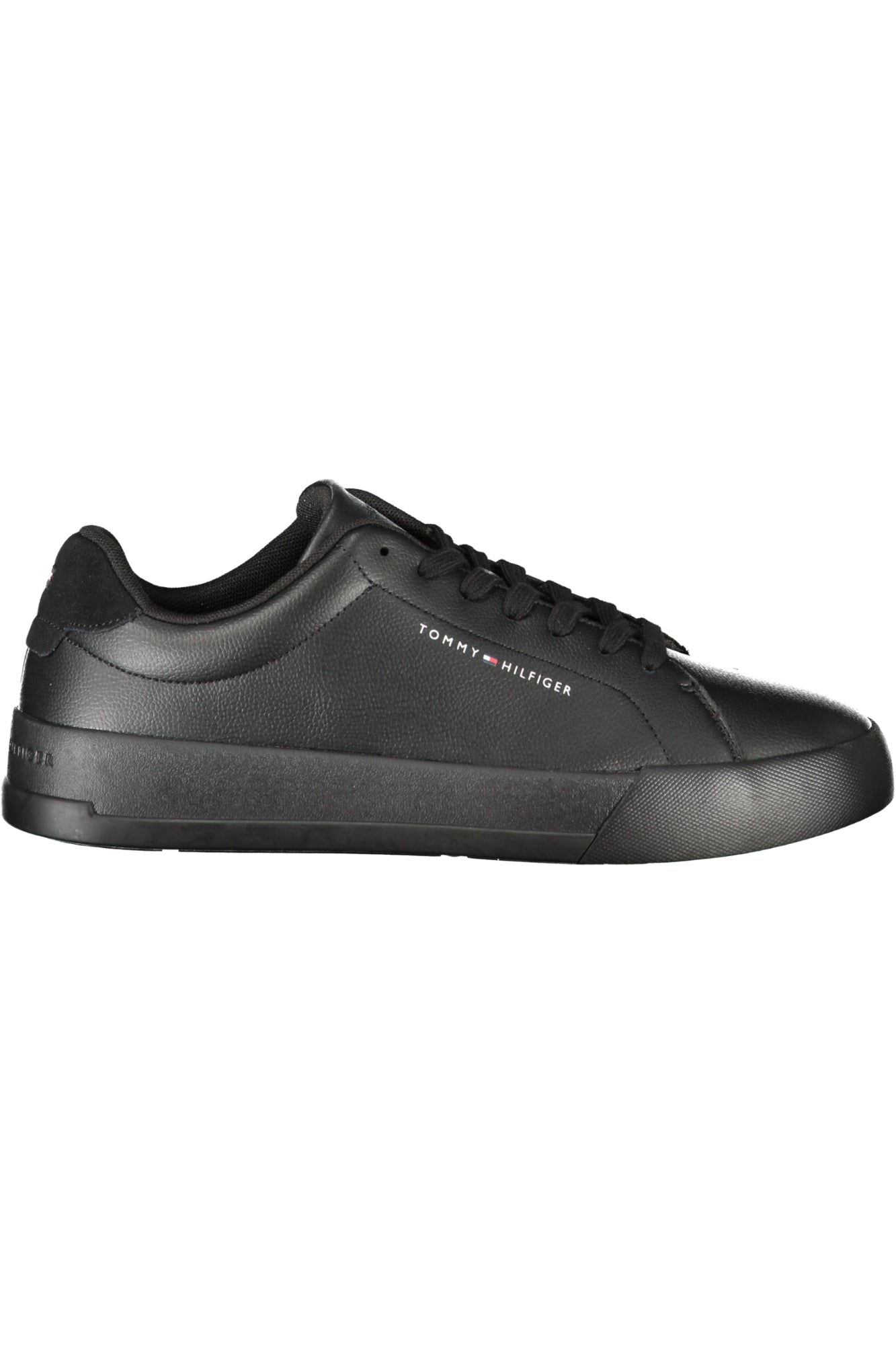 FM0FM05297_NEBDS – Moderner Herrensportschuh in Schwarz mit kontrastierenden Details – Größe: 40, 41, 42, 43, 44, 45, 46 – Farbe: Nero