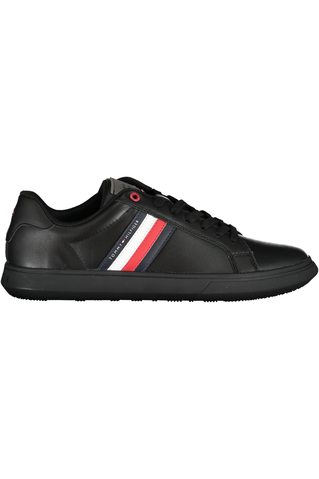FM0FM04921_NE0GK – Moderner Herrensneaker Schwarz mit Schnürung & Kontrastdetails – Größe: 40, 41, 42, 43, 44, 45 – Farbe: Nero