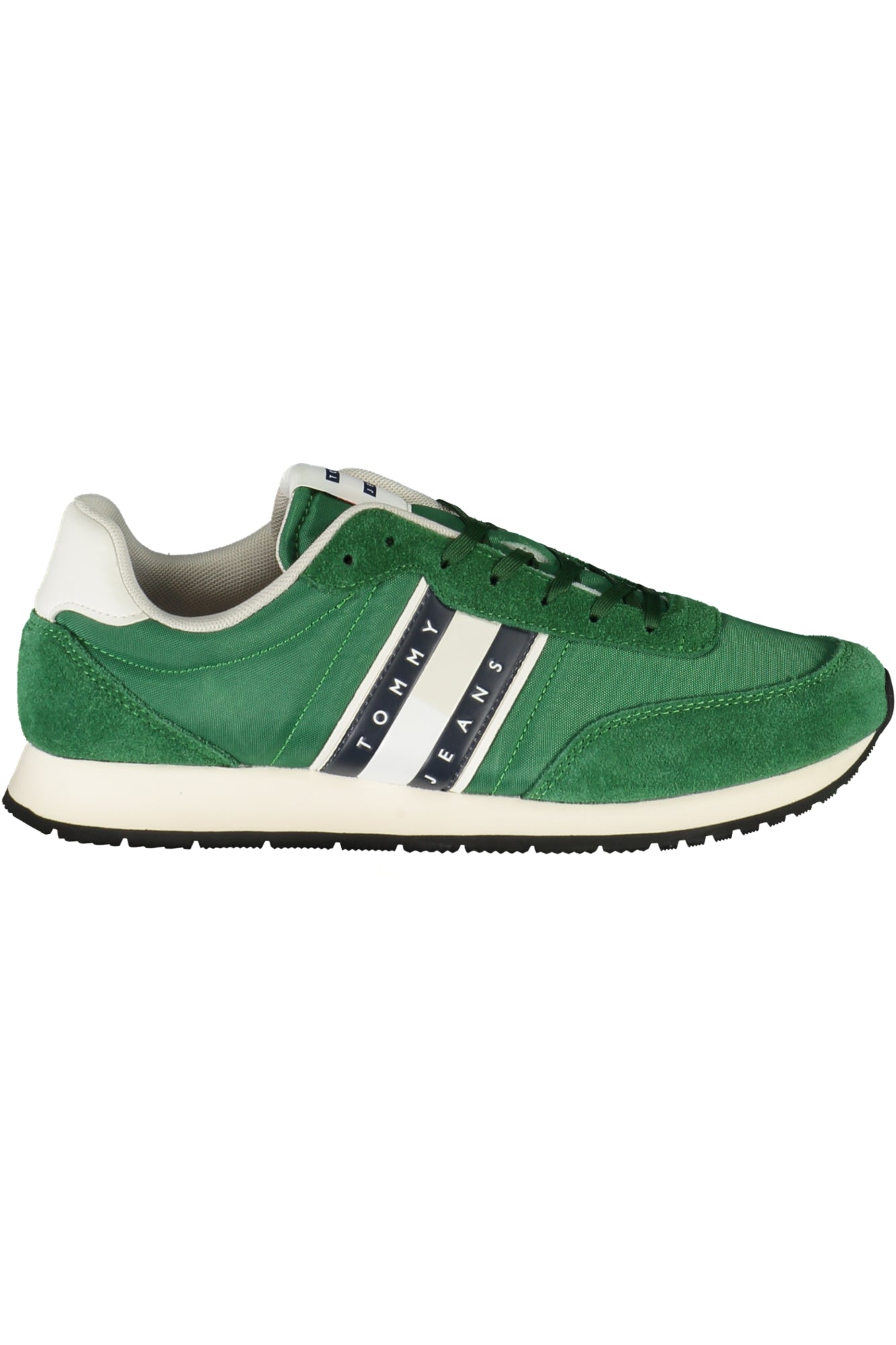 EM0EM01351_VEL2P – Grüner Herrensportschuh mit Schnürsenkeln und recycelten Materialien – Größe: 40, 41, 42, 43, 44, 45, 46 – Farbe: Verde